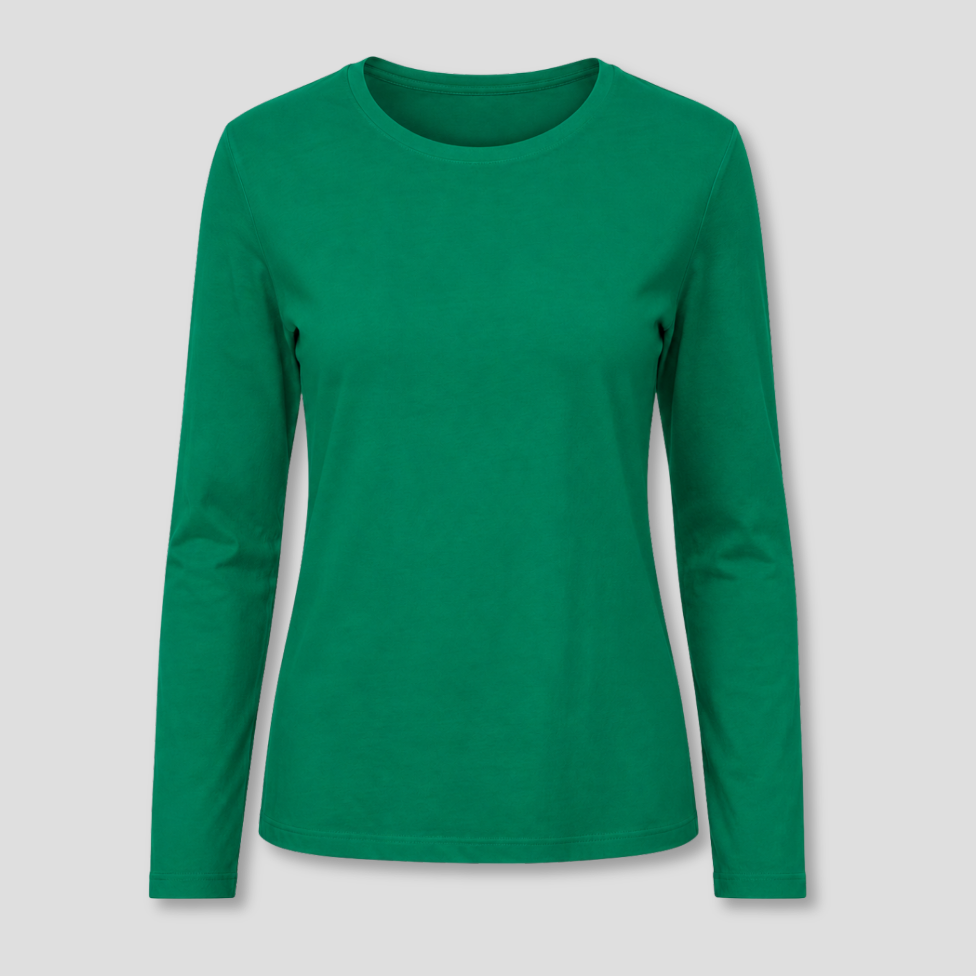 Damen Langarmshirt tailliert KrzR-DruckZone e.U.