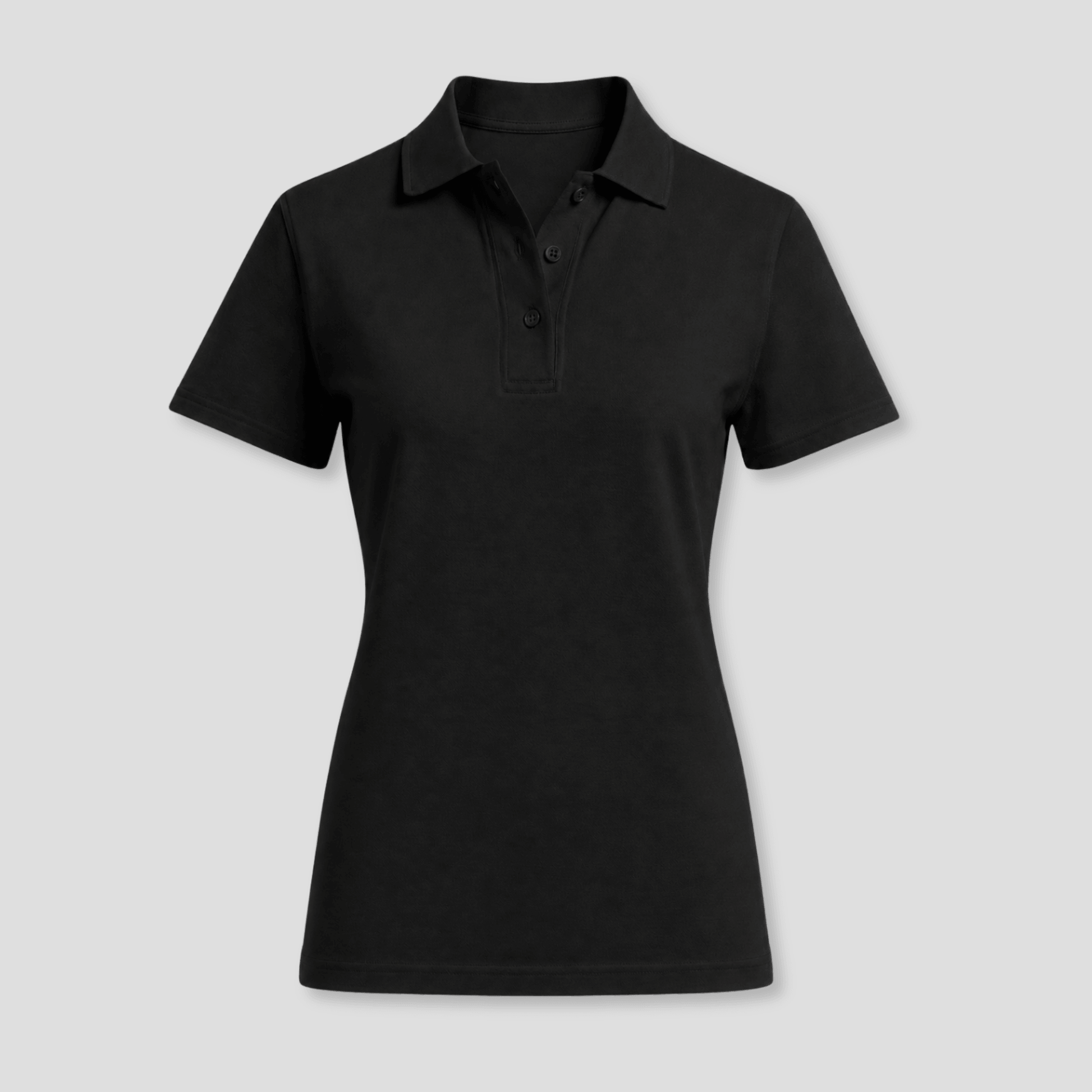 Damen Piqué Polo mit 3-Knopfleiste KrzR-DruckZone e.U.