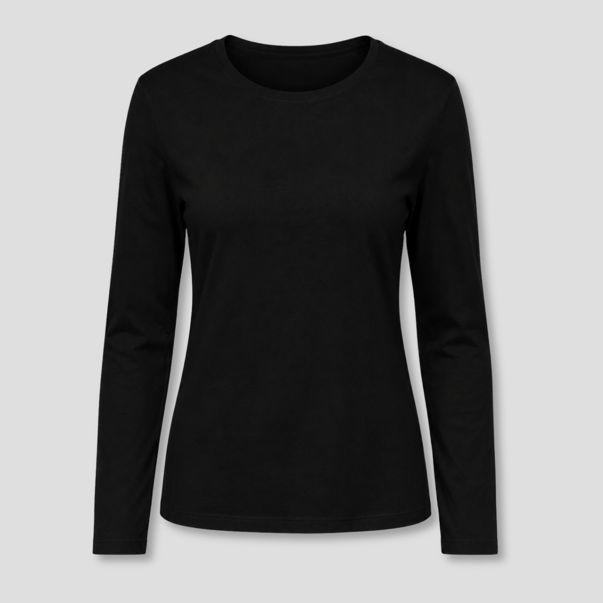 Damen Langarmshirt tailliert KrzR-DruckZone e.U.