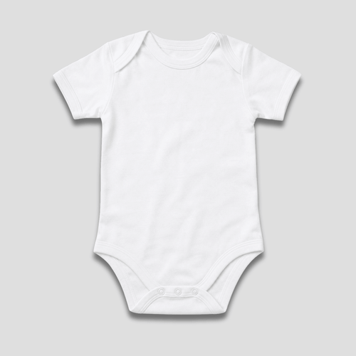 Baby Body – Kurzarmbody aus Bio-Baumwolle KrzR DruckZone