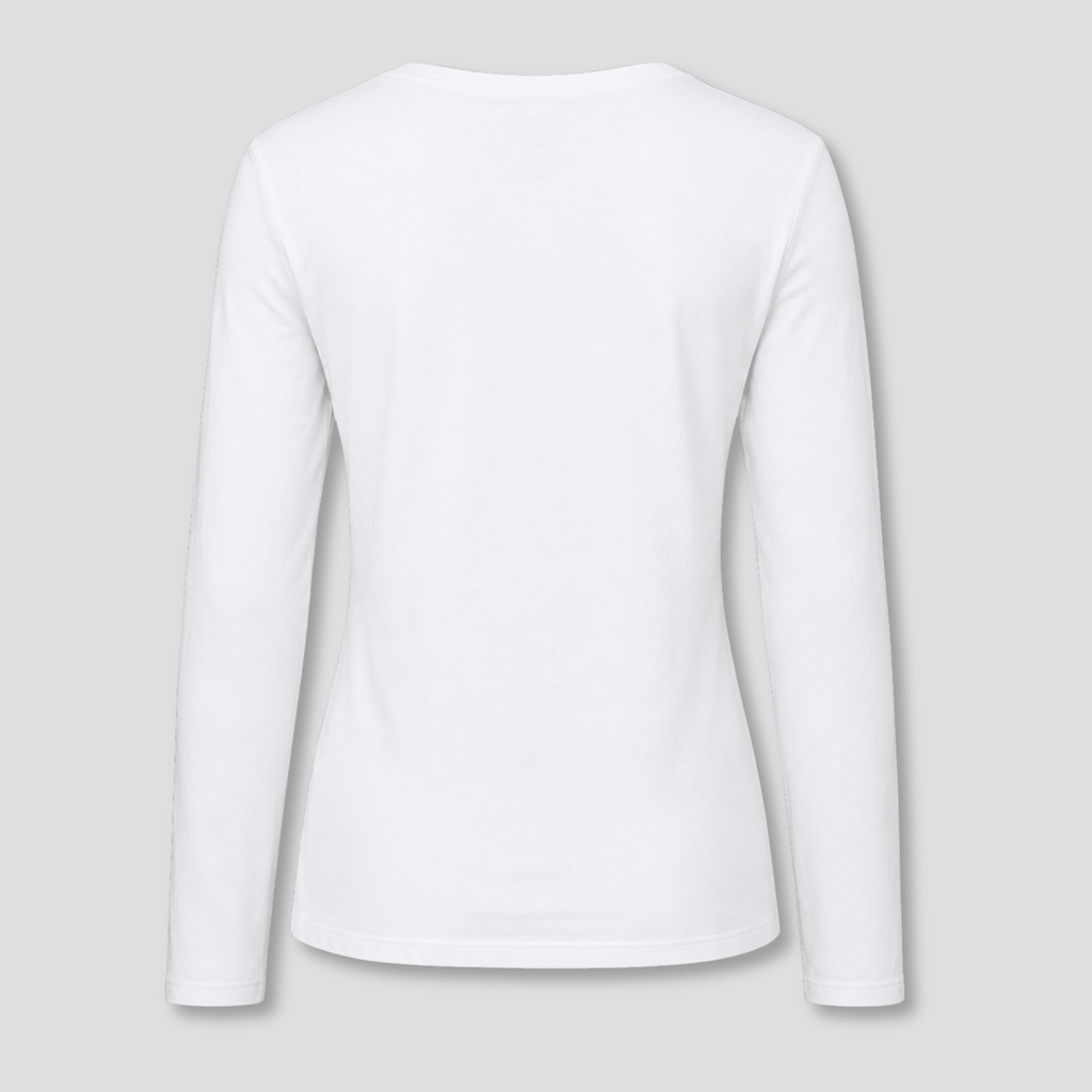 Damen Langarmshirt tailliert KrzR-DruckZone e.U.