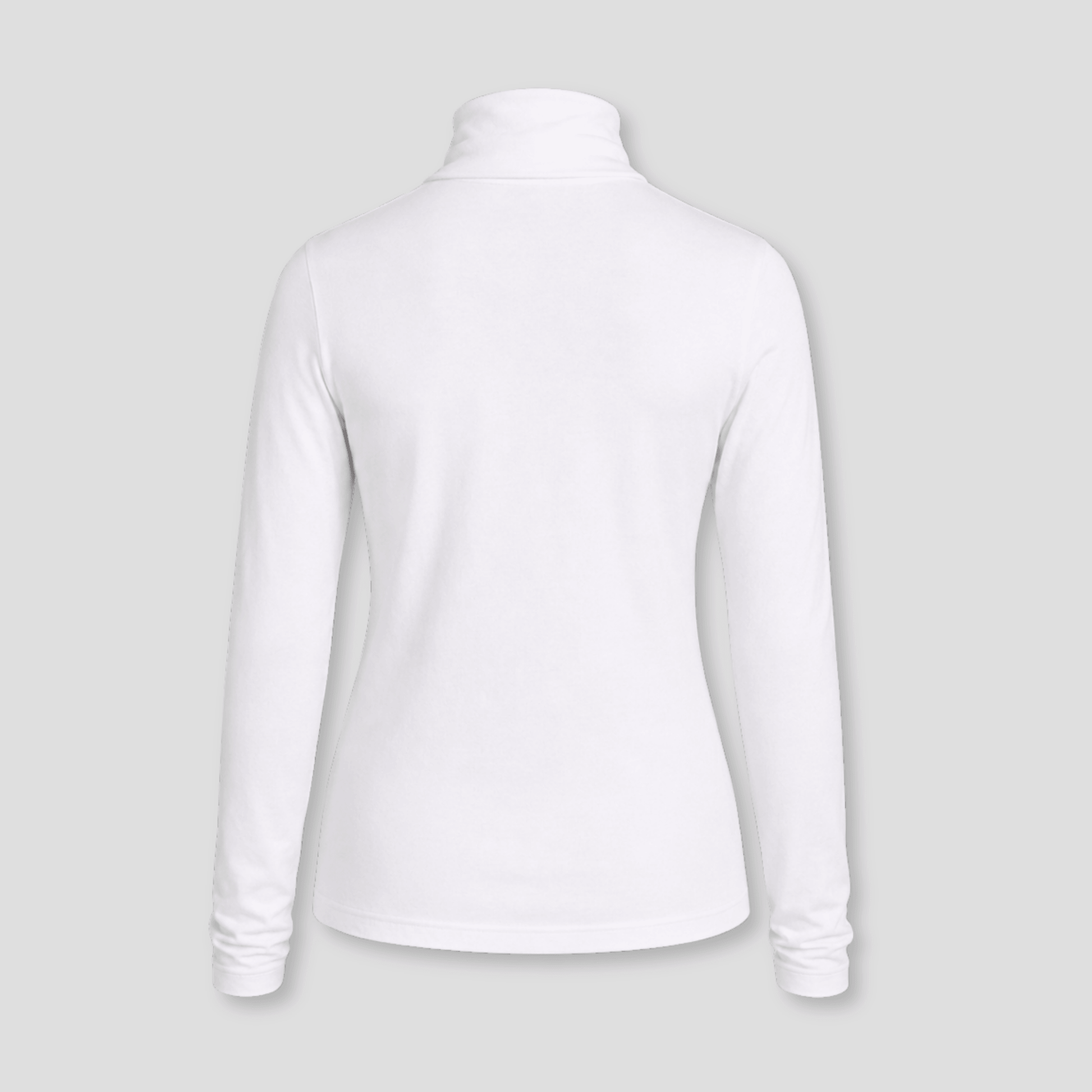 Damen Rollkragenshirt langarm eng anliegend KrzR-DruckZone e.U.