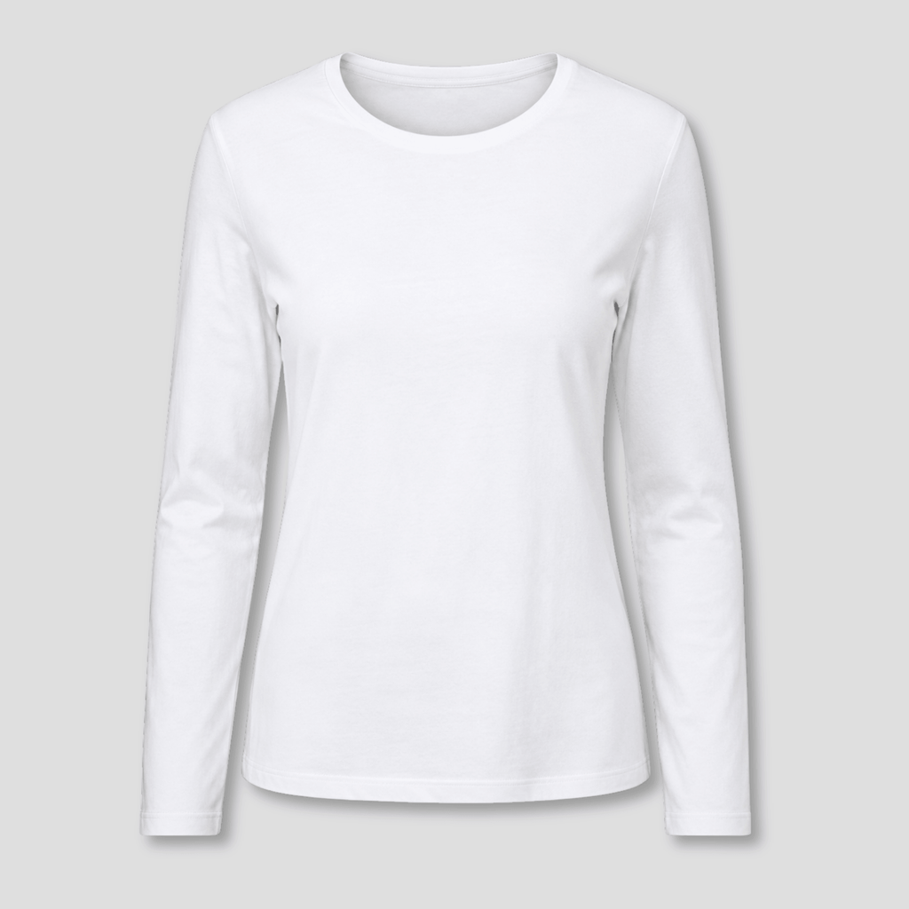 Damen Langarmshirt tailliert KrzR-DruckZone e.U.