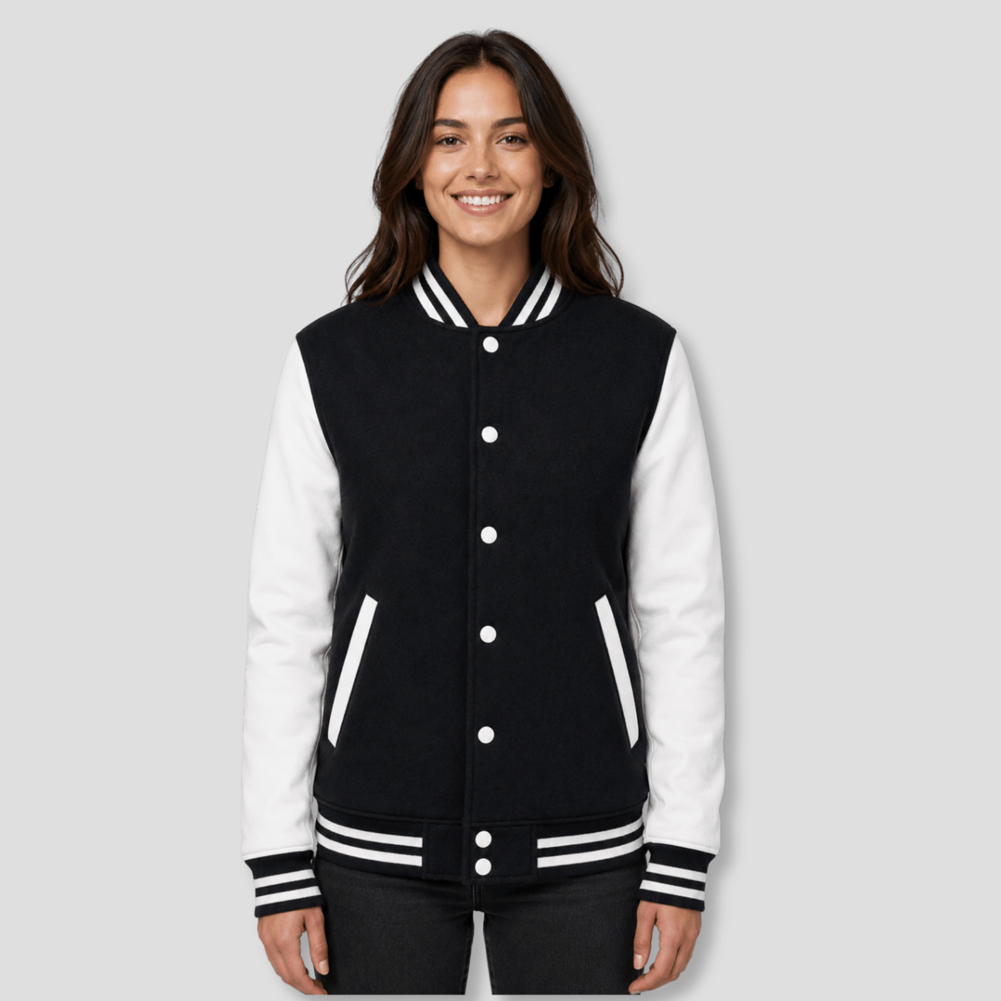 Damen College Jacke KrzR DruckZone