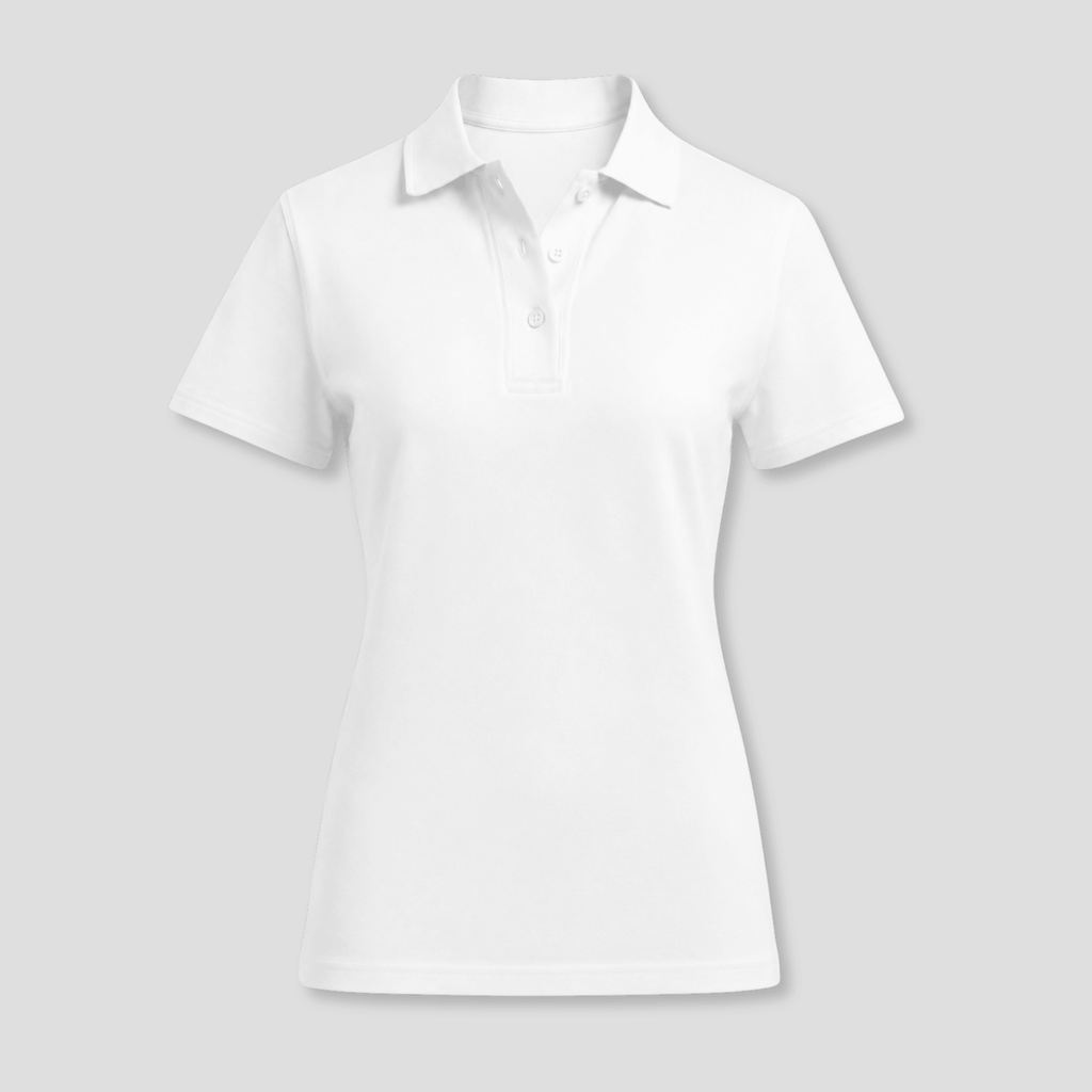 Damen Piqué Polo mit 3-Knopfleiste KrzR-DruckZone e.U.