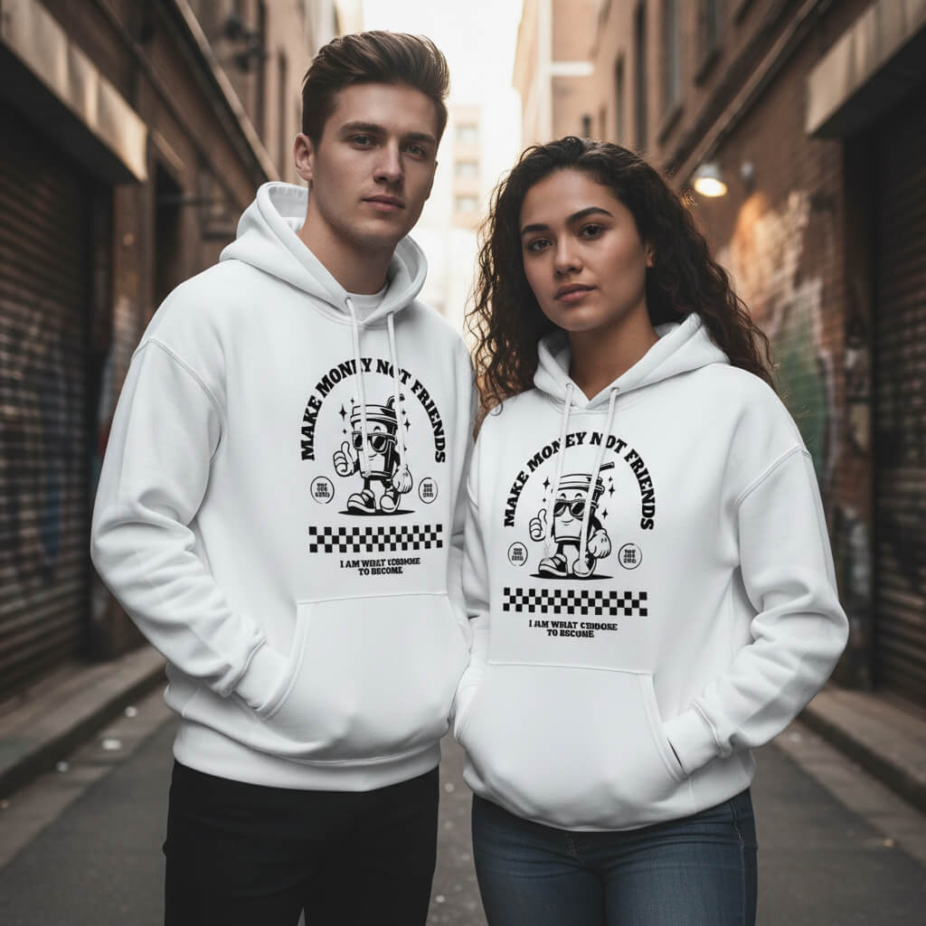 Premium Hoodie Make Money KrzR DruckZone