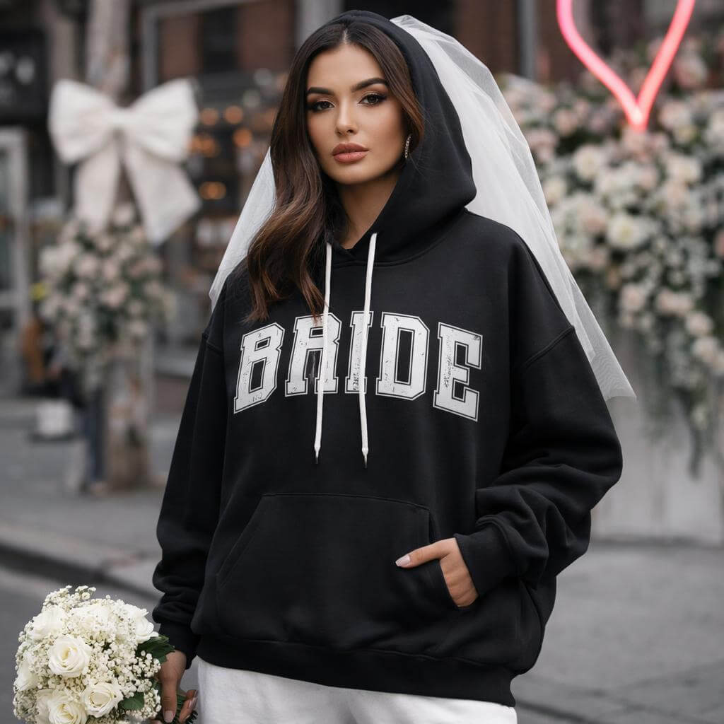 Premium Hoodie Bride KrzR DruckZone