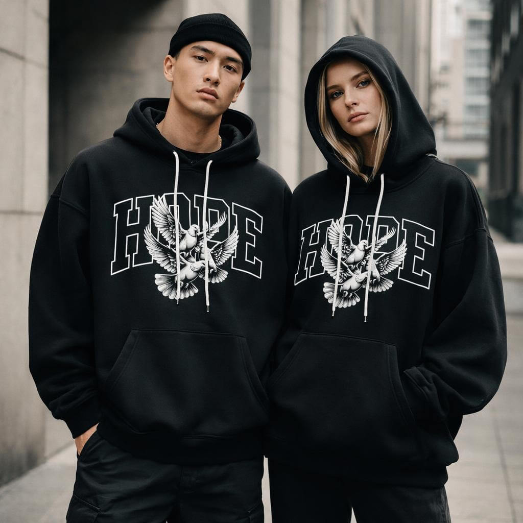 Premium Hoodie Hope KrzR DruckZone