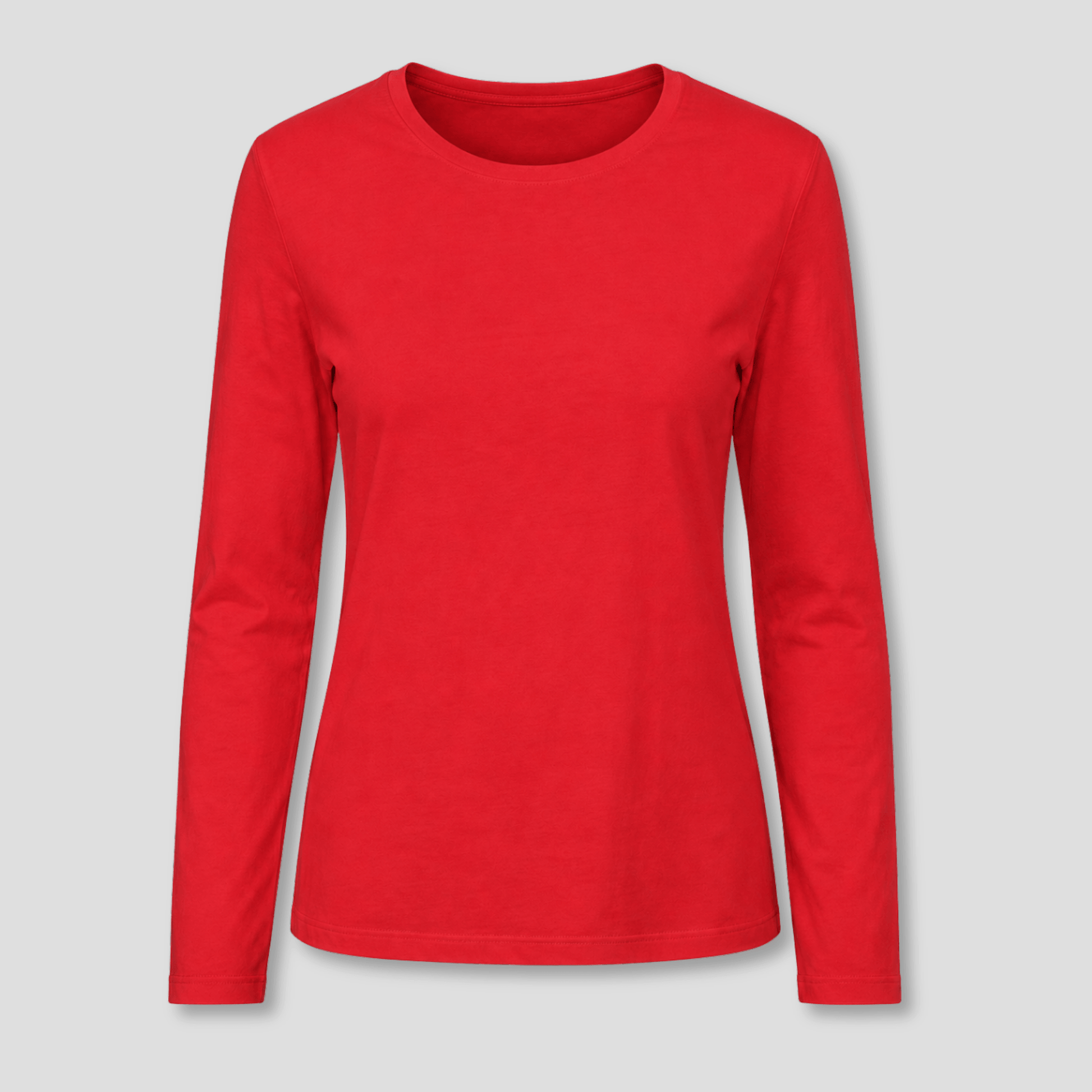 Damen Langarmshirt tailliert KrzR-DruckZone e.U.