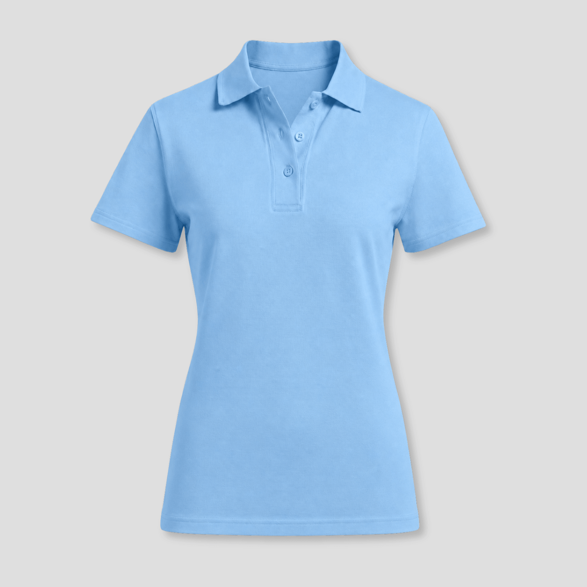 Damen Piqué Polo mit 3-Knopfleiste KrzR-DruckZone e.U.