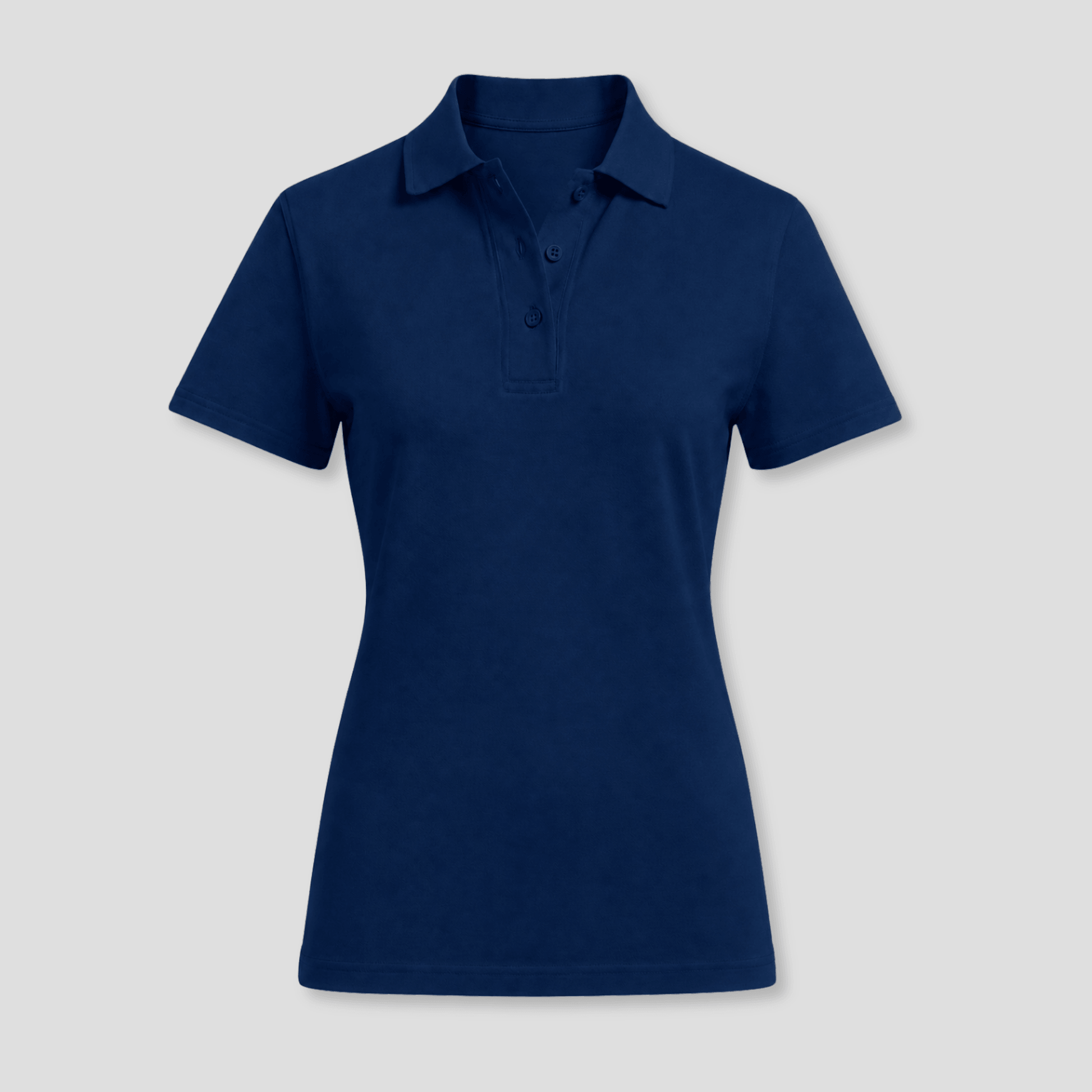 Damen Piqué Polo mit 3-Knopfleiste KrzR-DruckZone e.U.