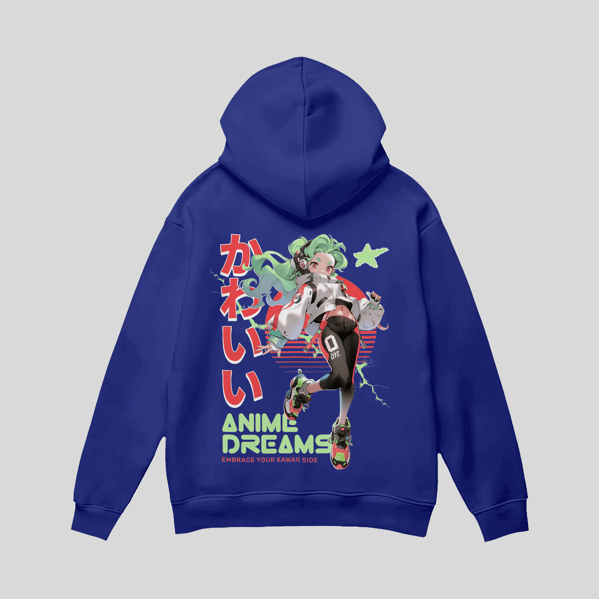 Premium Anime Dreams Hoodie KrzR DruckZone