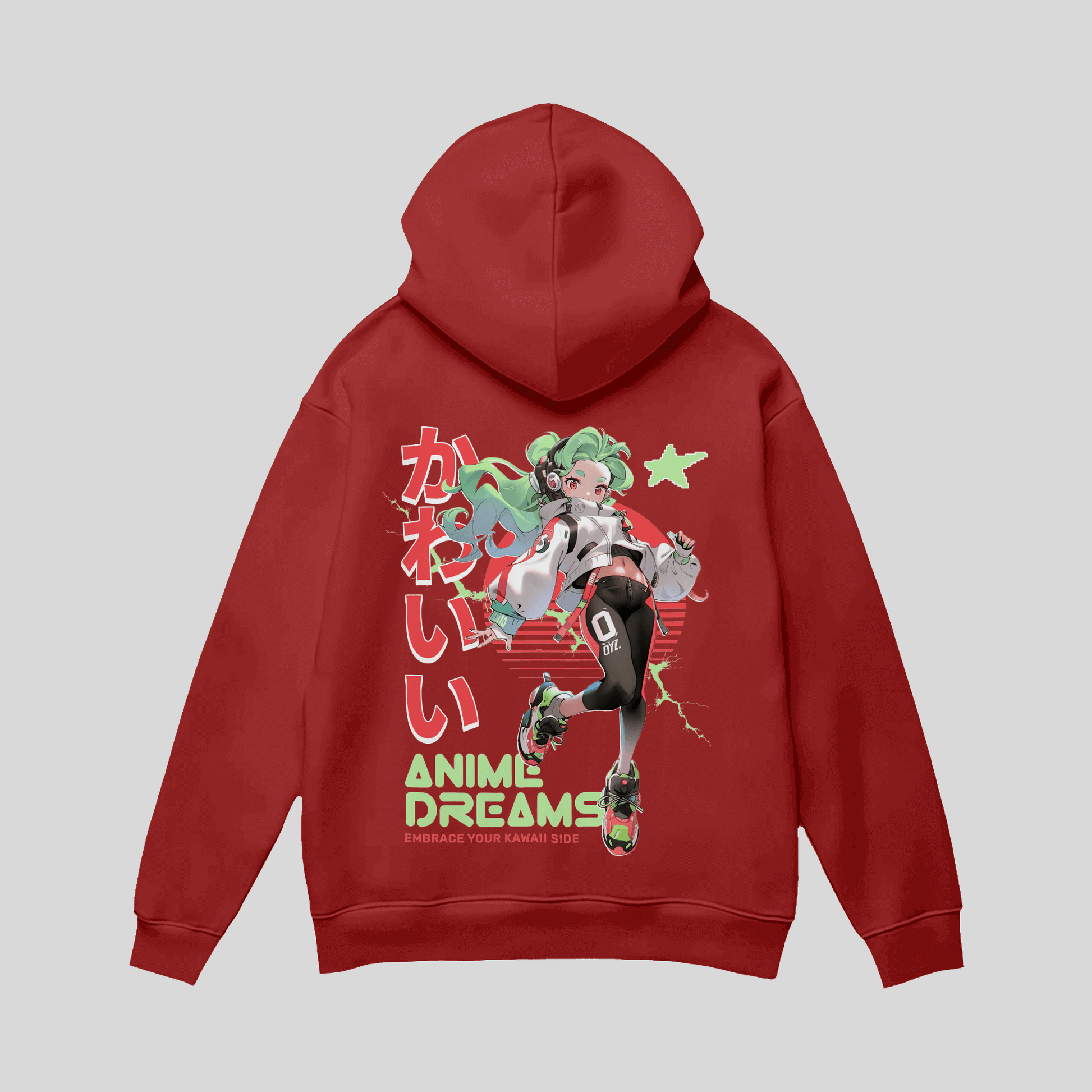 Premium Anime Dreams Hoodie KrzR DruckZone