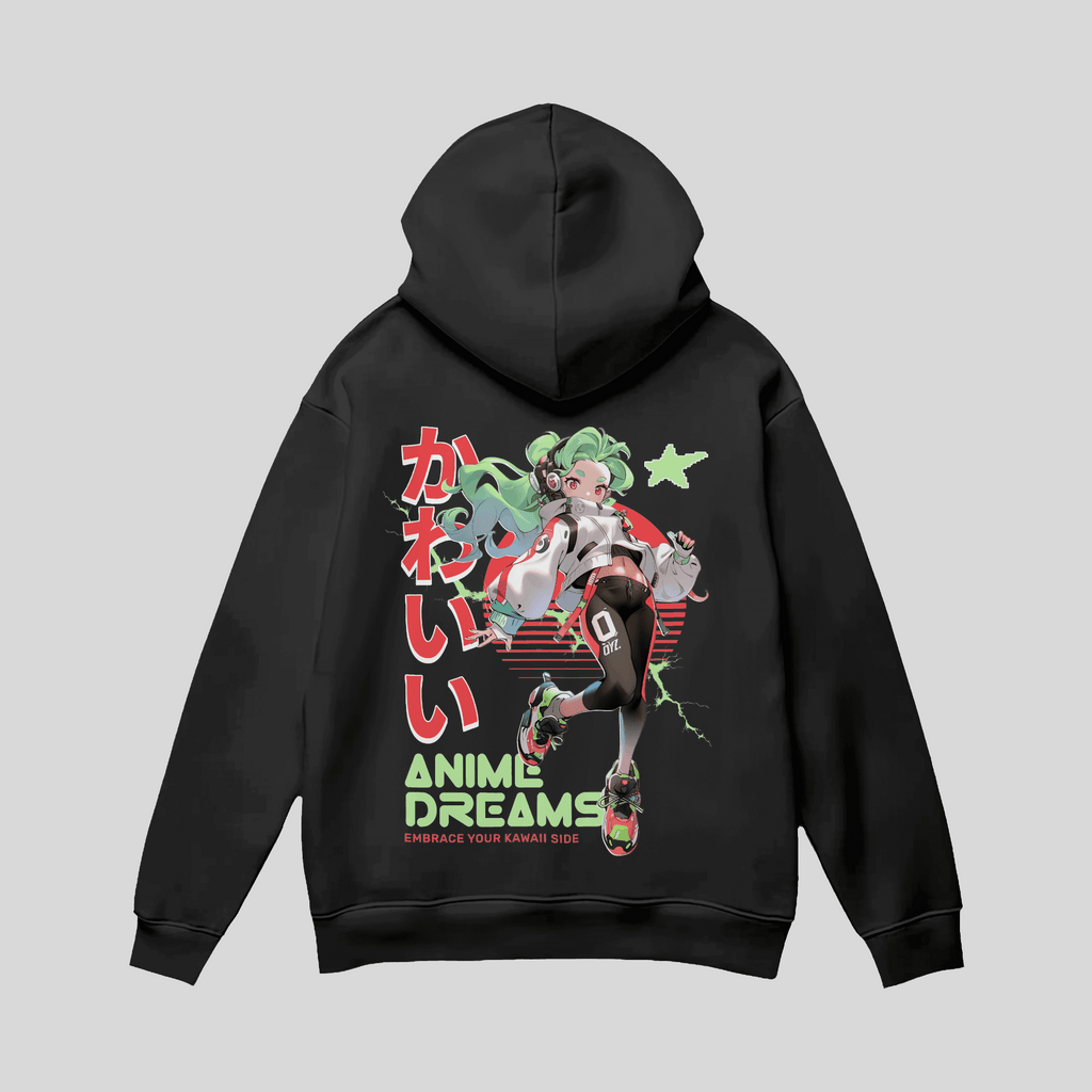Premium Anime Dreams Hoodie KrzR DruckZone