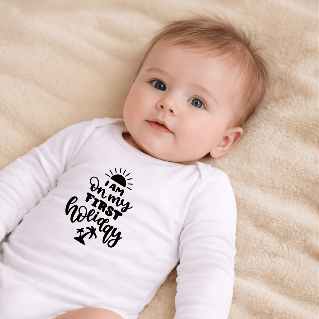 Langarmbody - On My First Holiday KrzR DruckZone