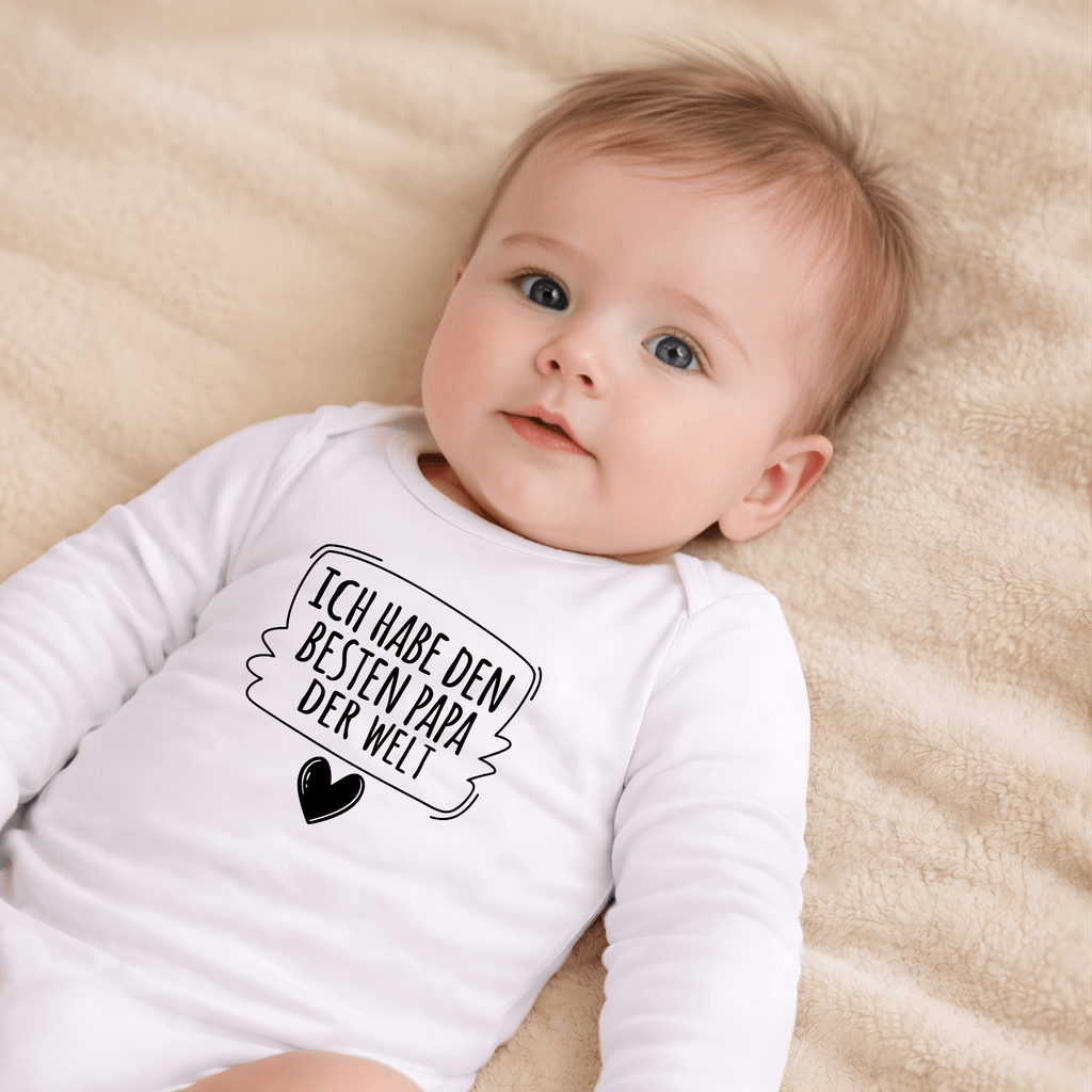 Langarmbody - Ich habe den besten Papa der Welt KrzR DruckZone