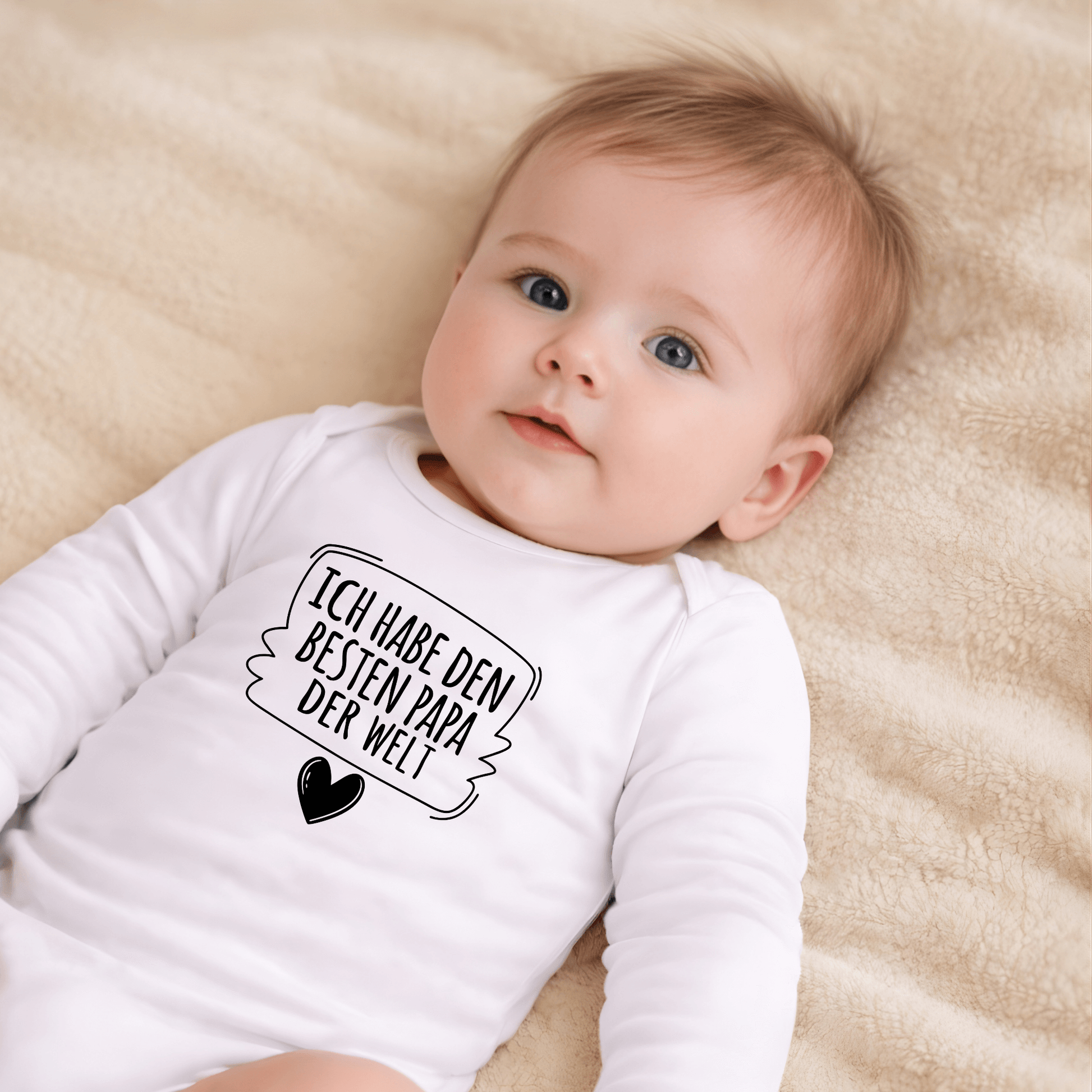 Langarmbody - Ich habe den besten Papa der Welt KrzR DruckZone
