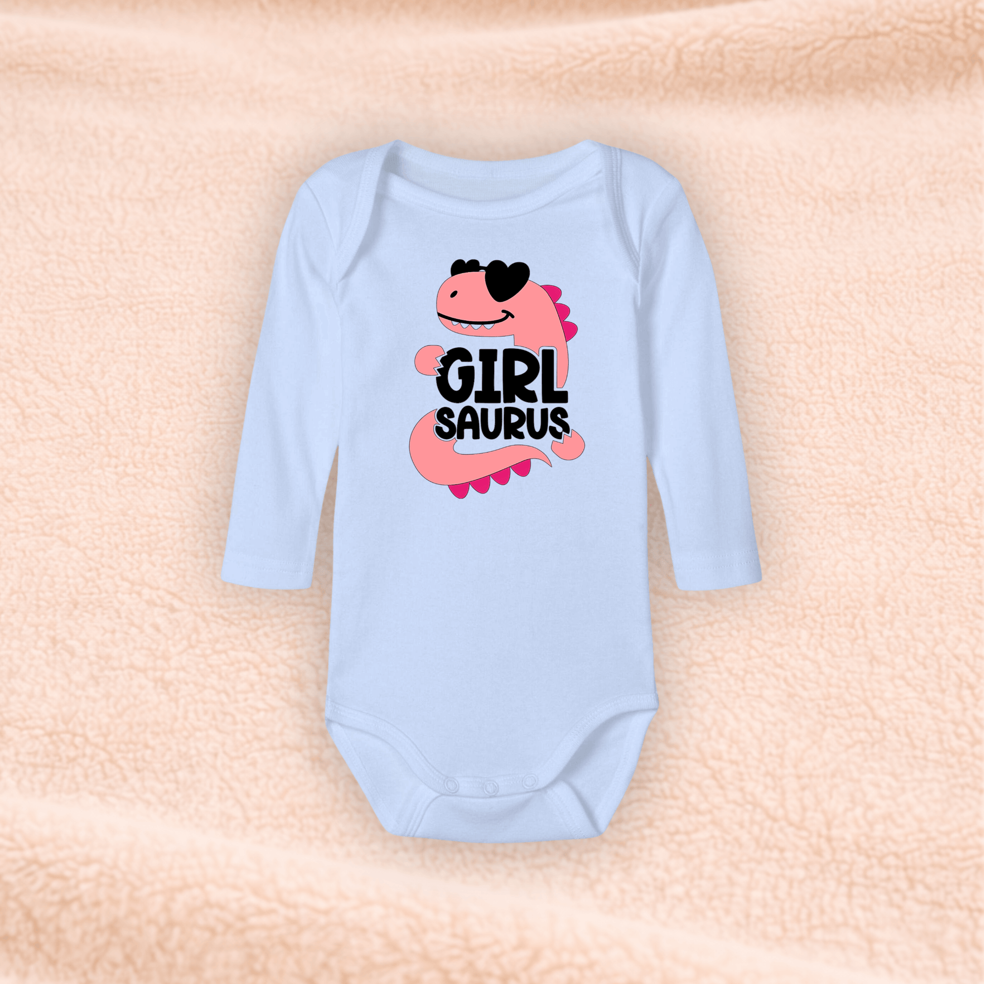 Langarmbody Body - Girl Saurus KrzR DruckZone