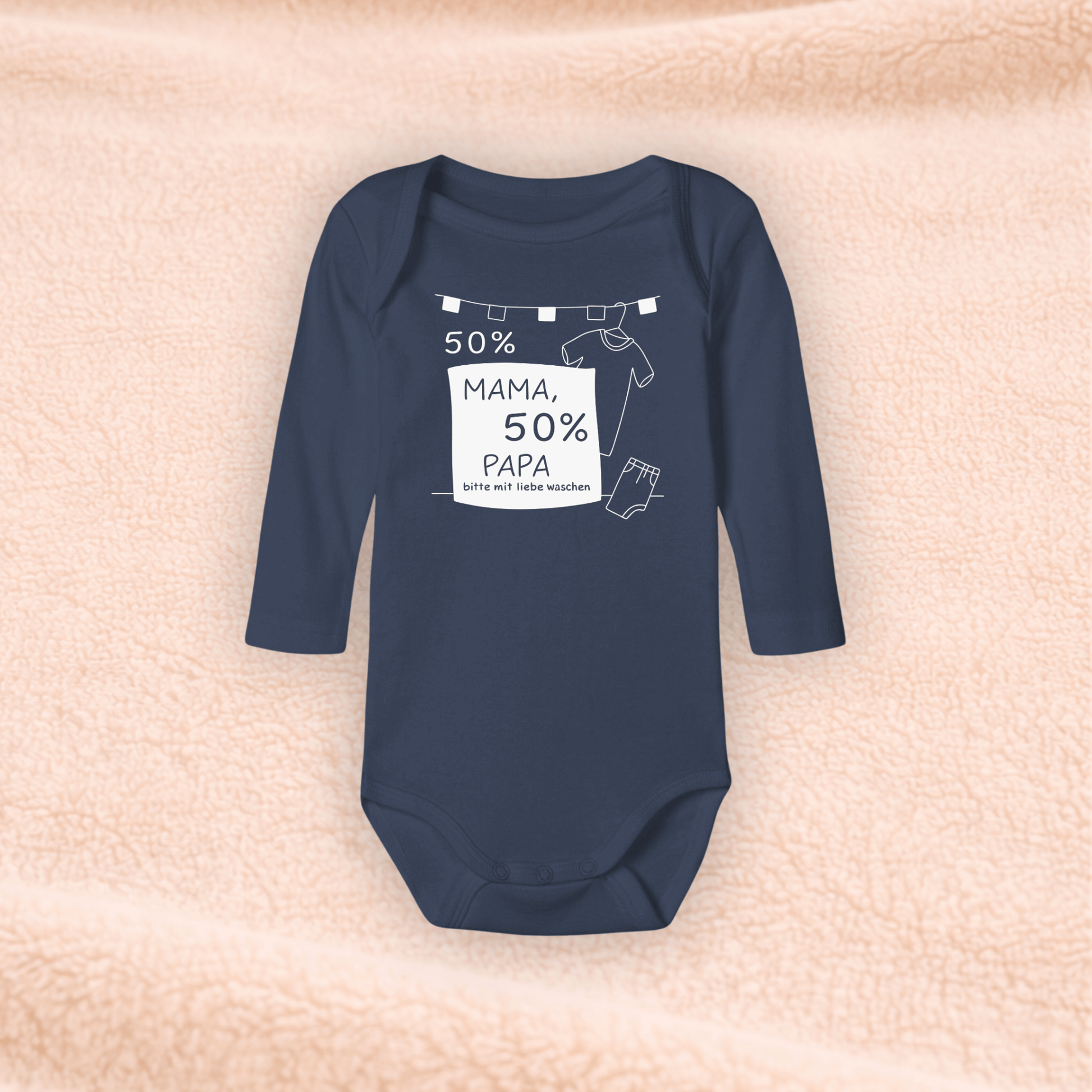 Langarmbody - Ich habe den besten Papa der Welt KrzR DruckZone