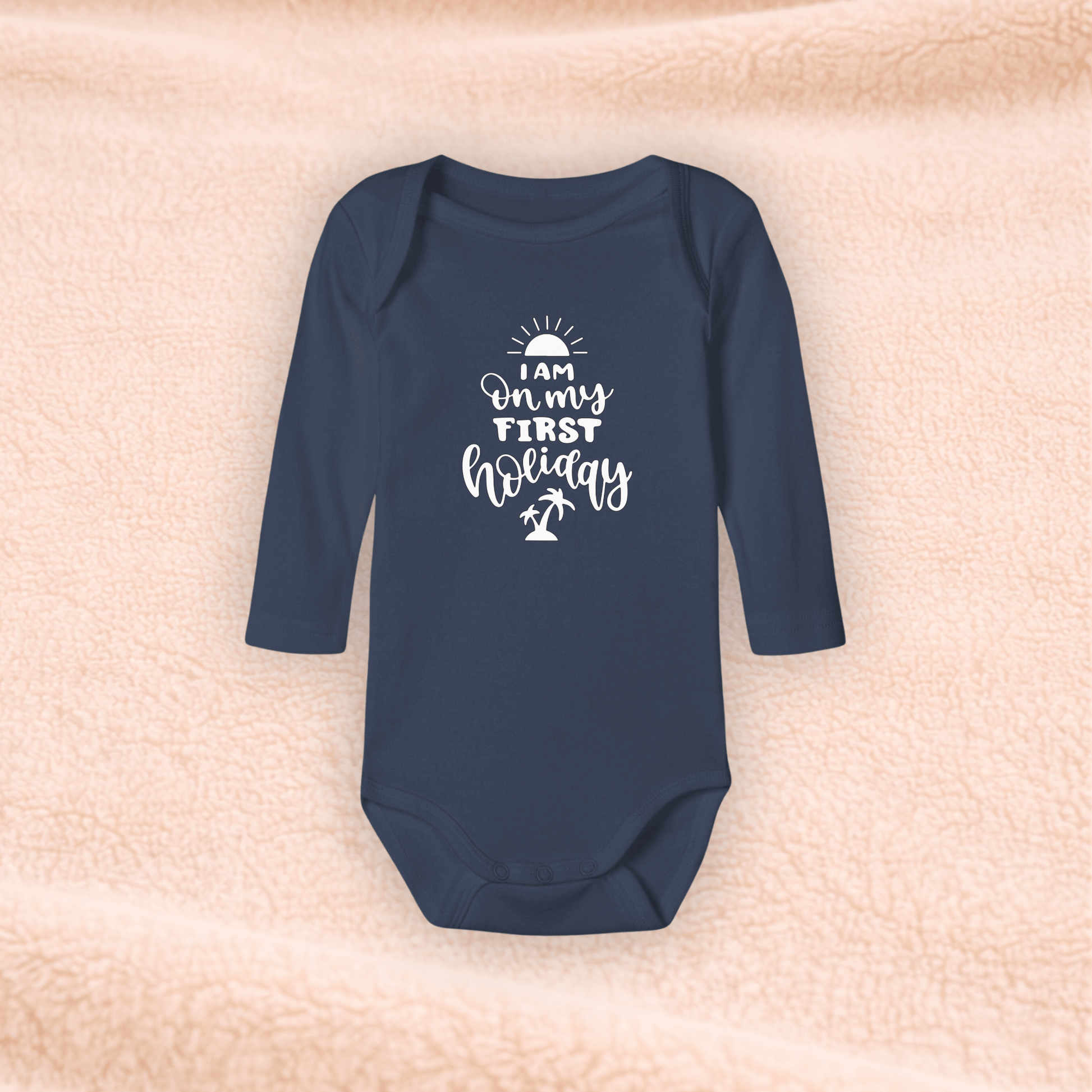 Langarmbody - On My First Holiday KrzR DruckZone