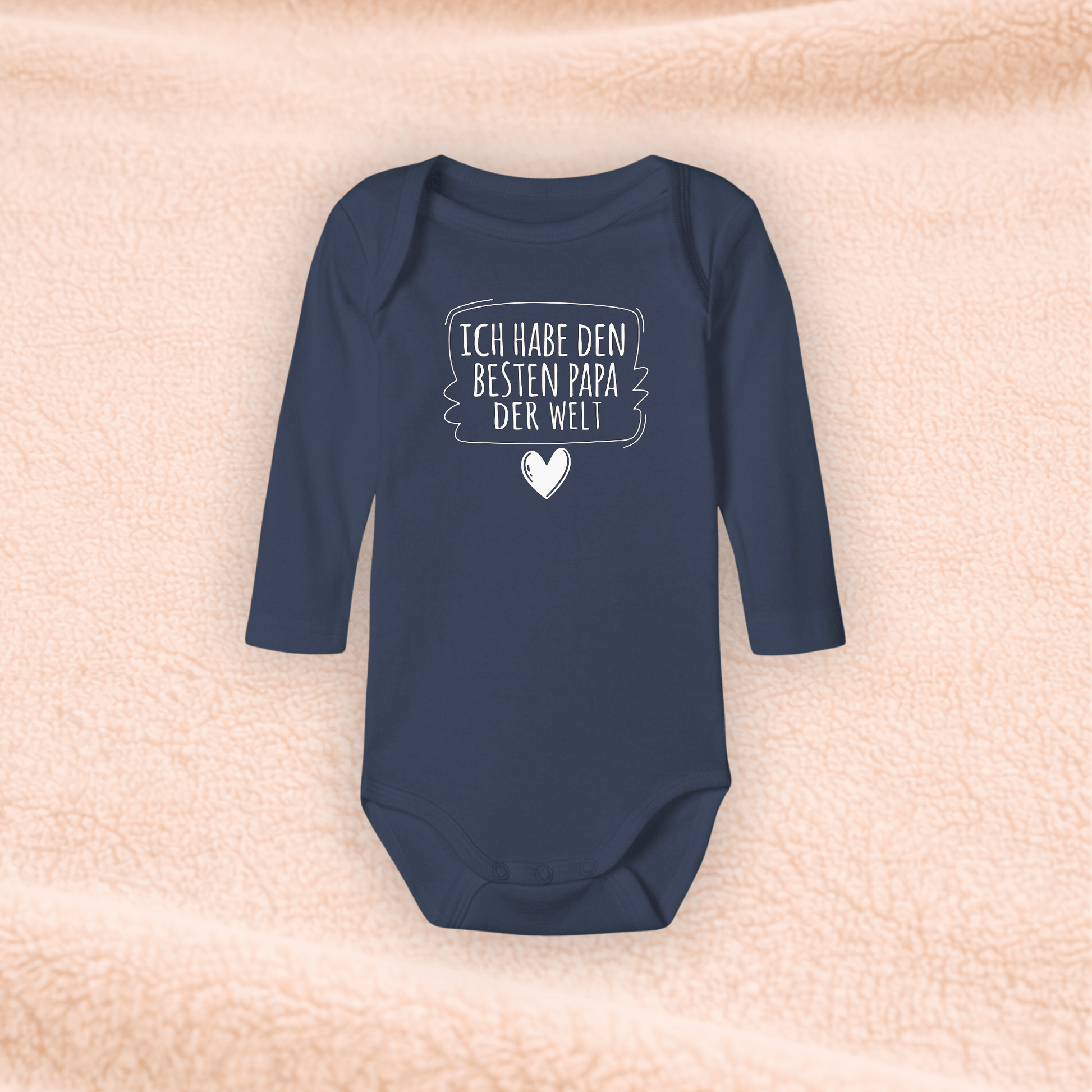 Langarmbody - Ich habe den besten Papa der Welt KrzR DruckZone