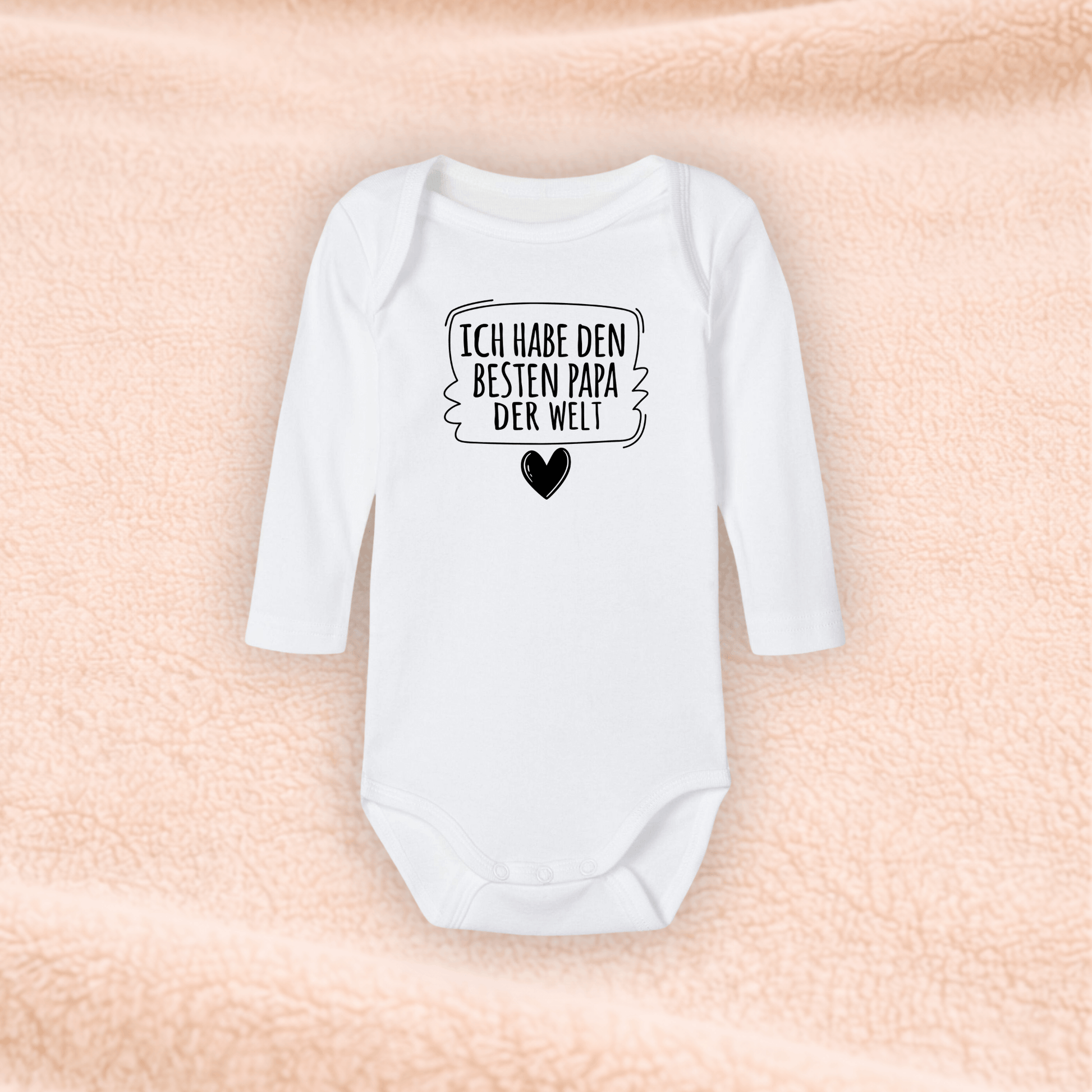 Langarmbody - Ich habe den besten Papa der Welt KrzR DruckZone