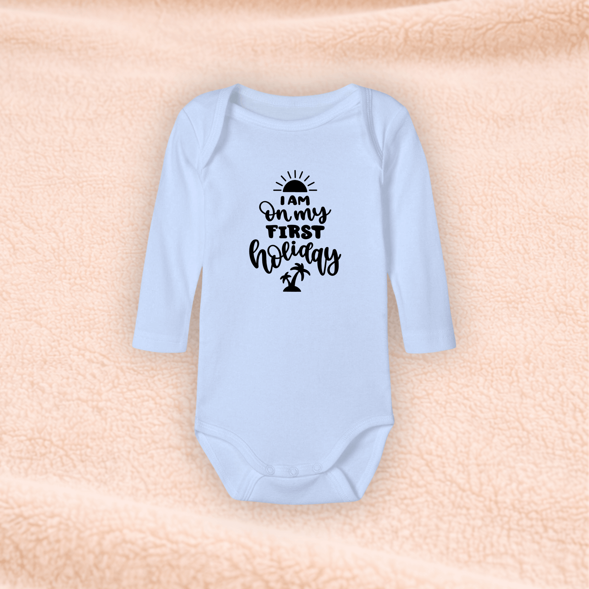 Langarmbody - On My First Holiday KrzR DruckZone