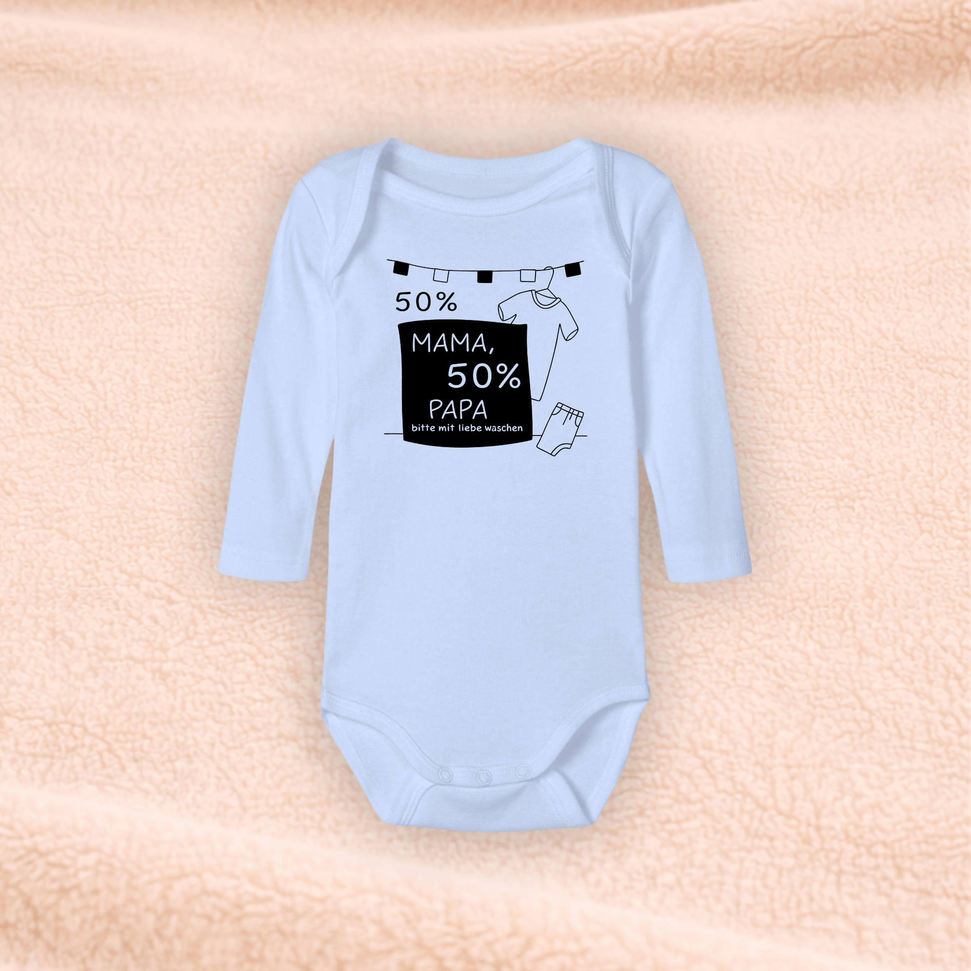 Langarmbody - Ich habe den besten Papa der Welt KrzR DruckZone