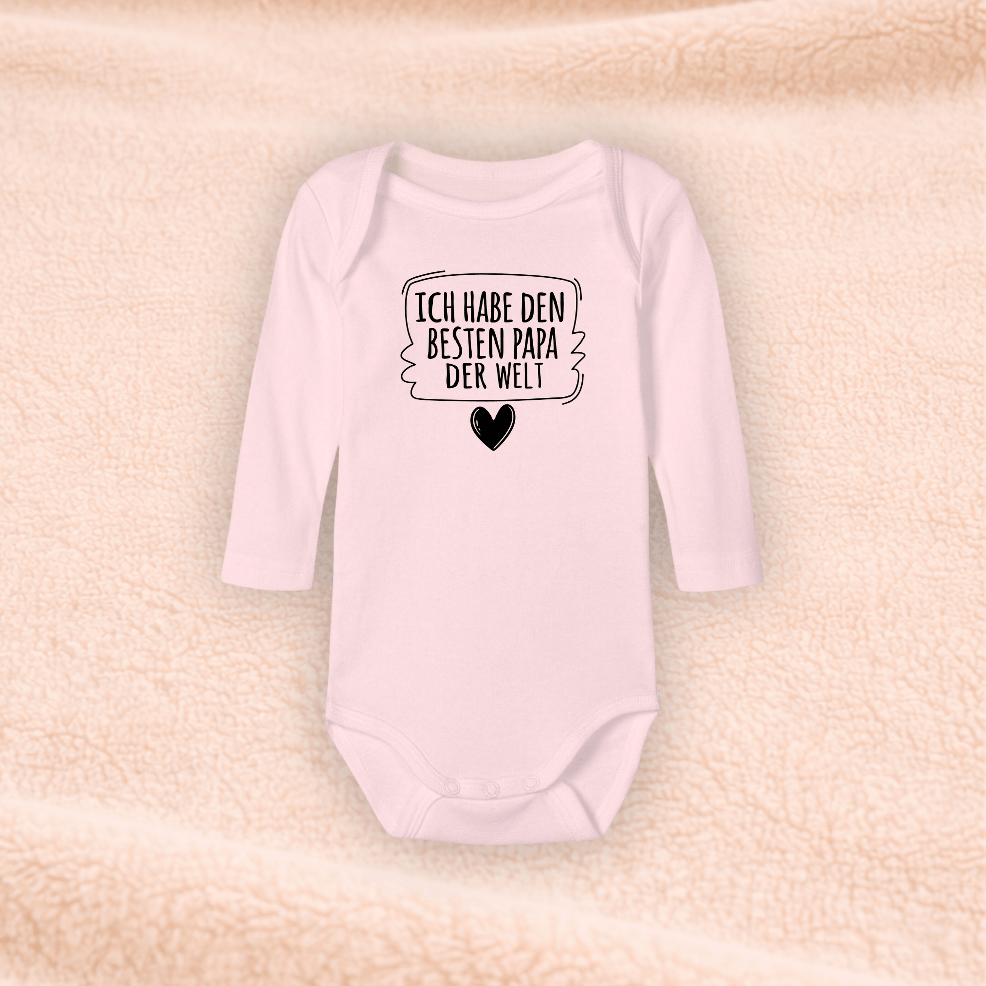 Langarmbody - Ich habe den besten Papa der Welt KrzR DruckZone