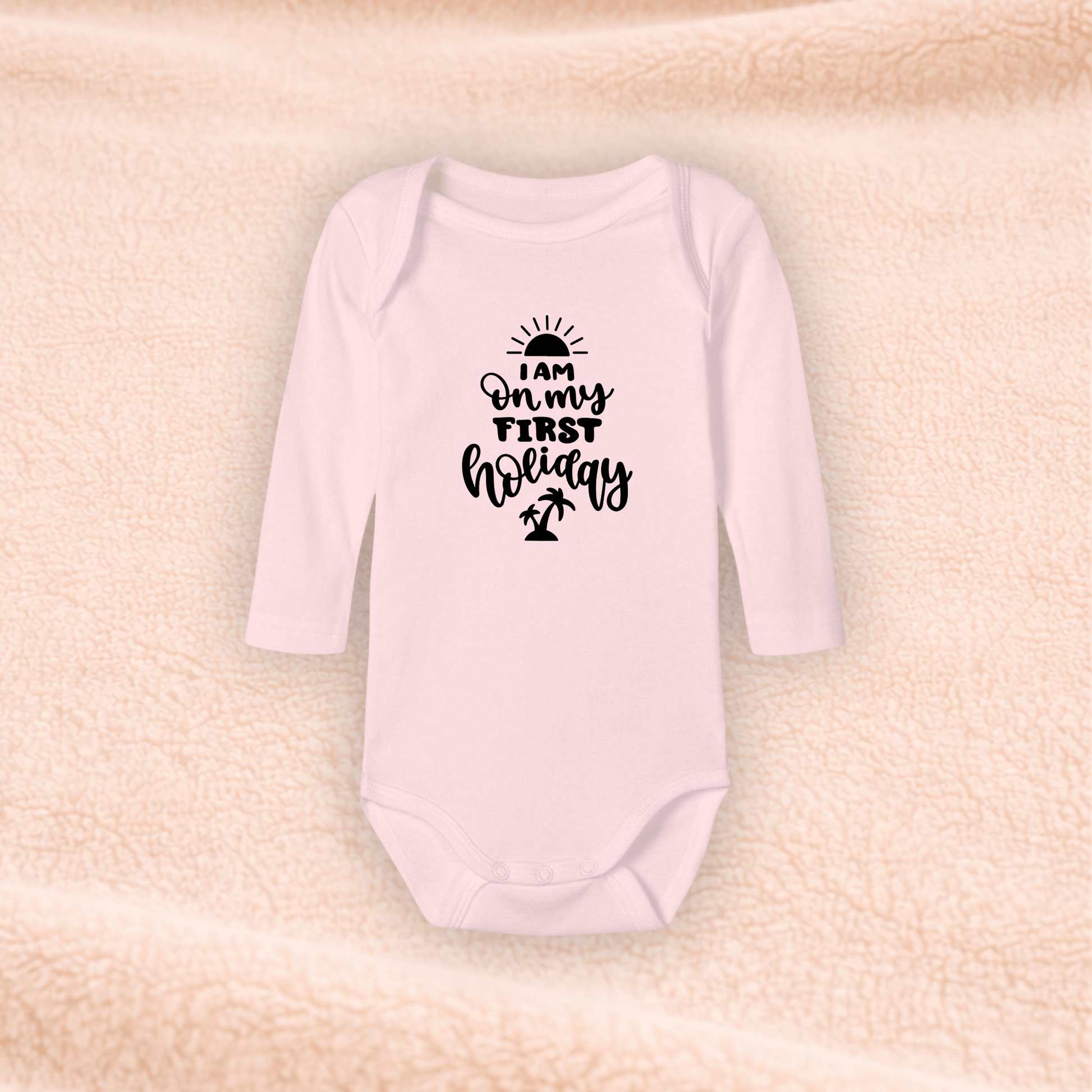 Langarmbody - On My First Holiday KrzR DruckZone