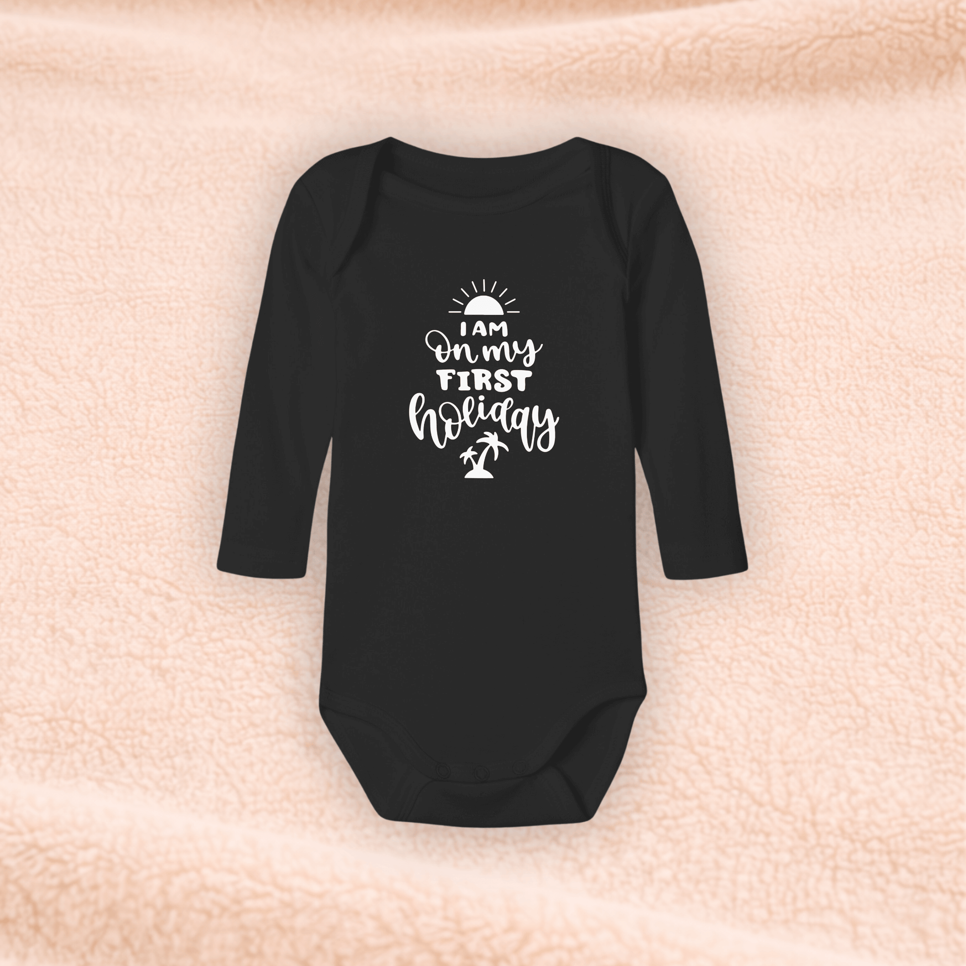 Langarmbody - On My First Holiday KrzR DruckZone