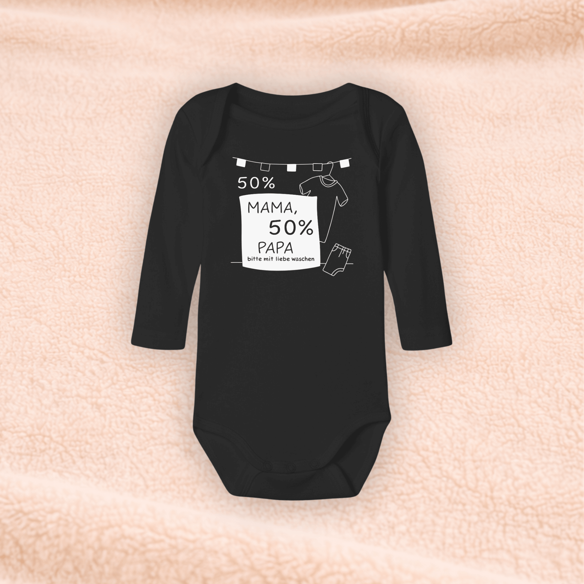 Langarmbody - Ich habe den besten Papa der Welt KrzR DruckZone