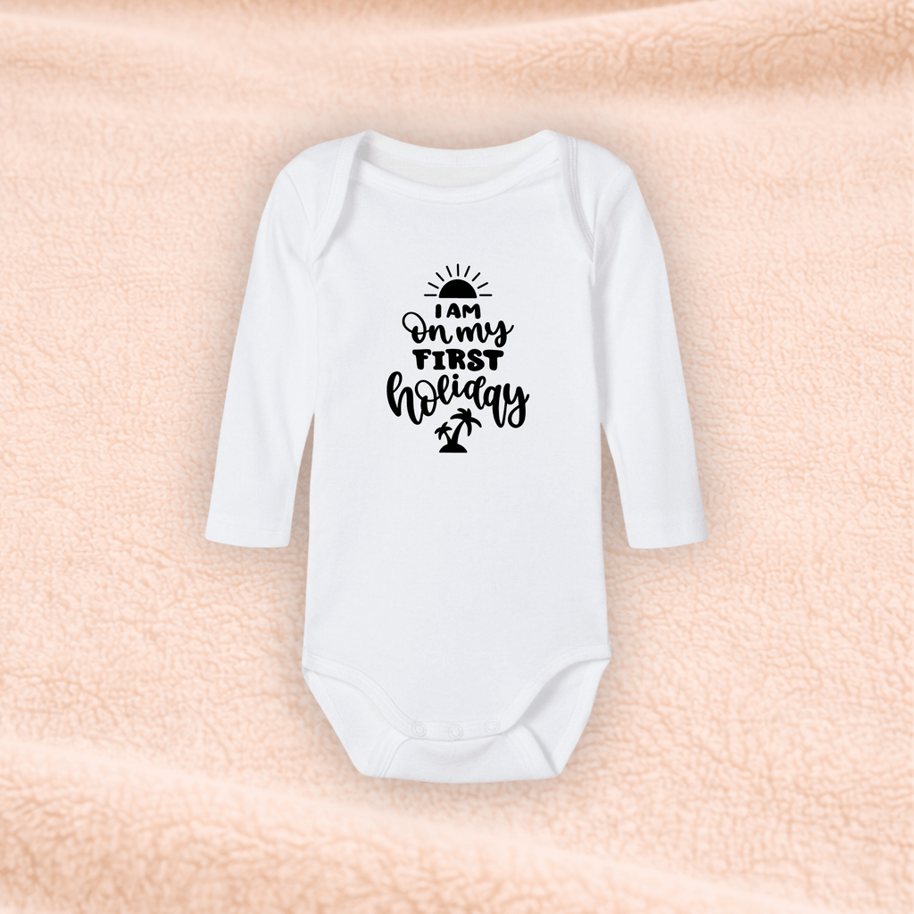 Langarmbody - On My First Holiday KrzR DruckZone