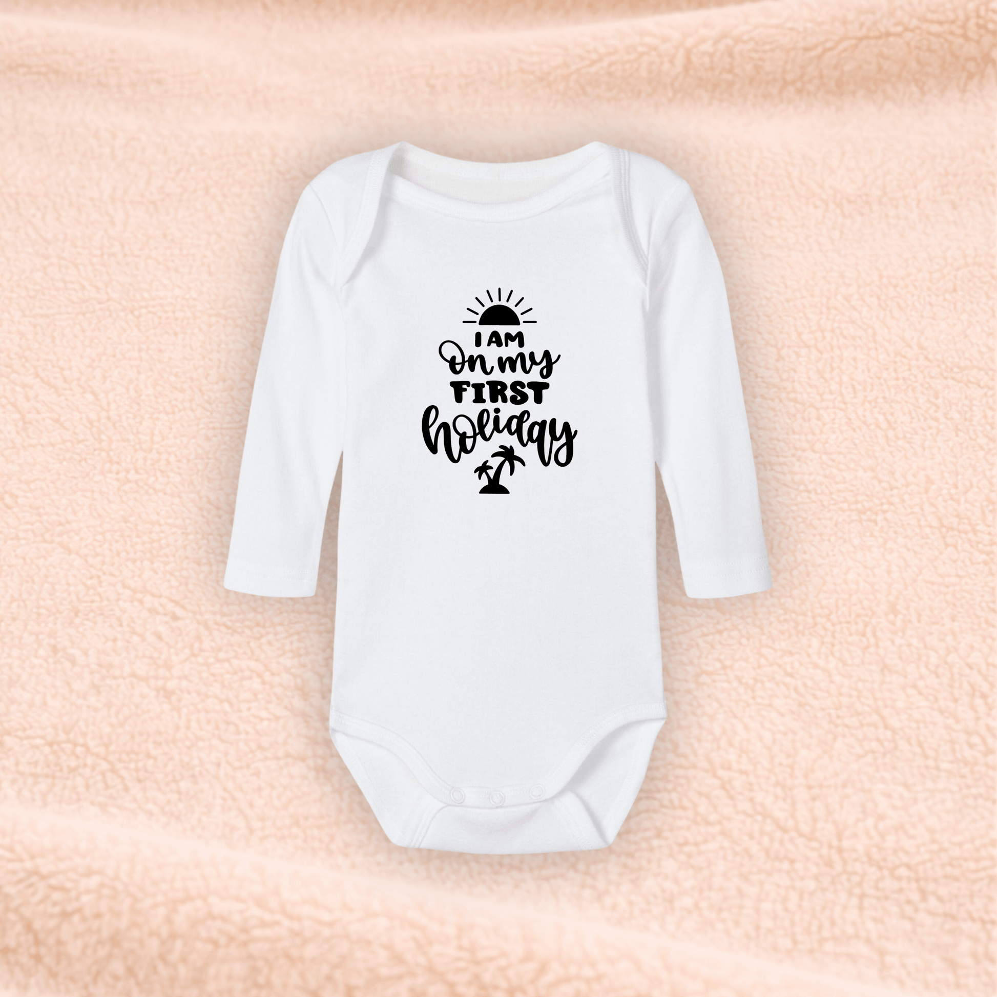 Langarmbody - On My First Holiday KrzR DruckZone