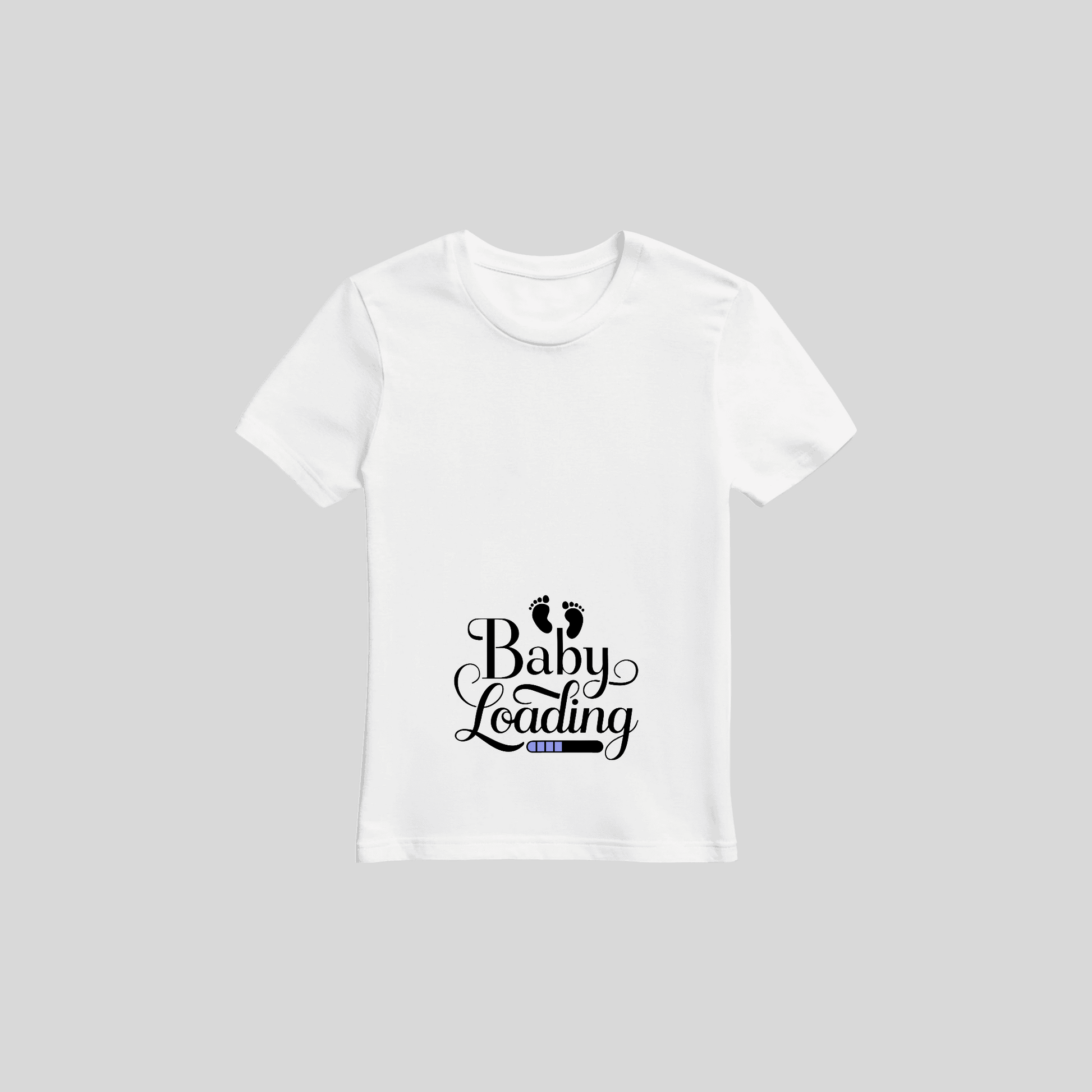 Baby Loading T-Shirt – Schwangerschafts-Shirt KrzR DruckZone