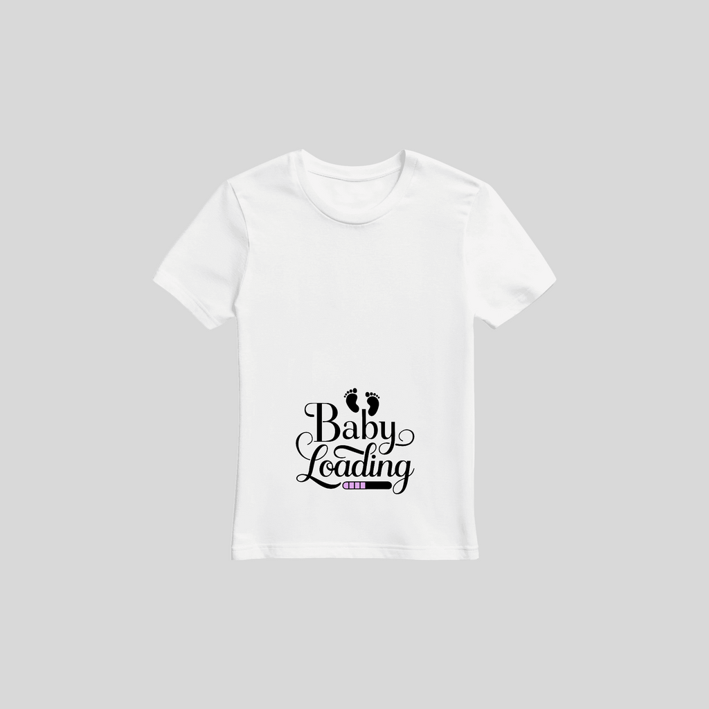 Baby Loading T-Shirt – Schwangerschafts-Shirt KrzR DruckZone