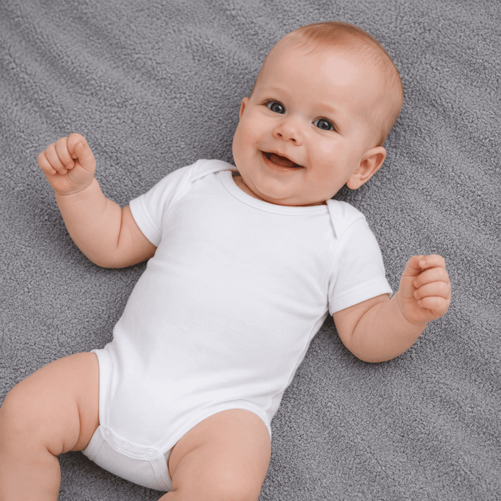 Baby Body – Kurzarmbody aus Bio-Baumwolle KrzR DruckZone