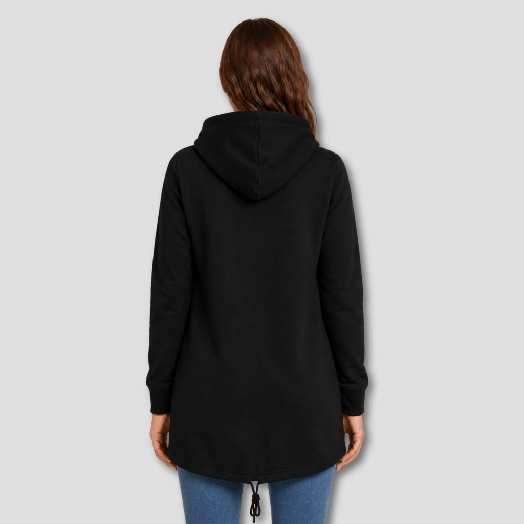Damen Sweat Parka mit Kapuze KrzR DruckZone