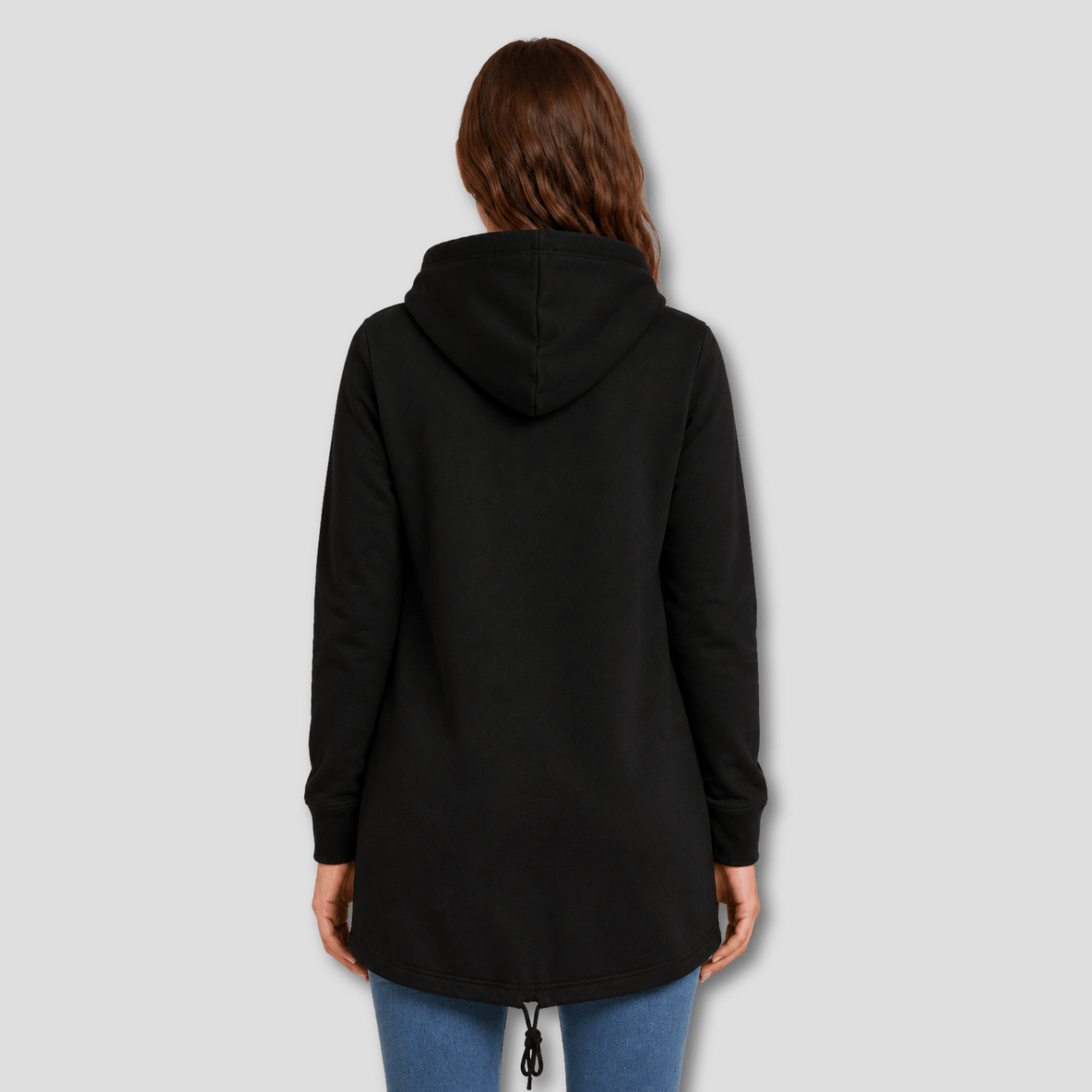 Damen Sweat Parka mit Kapuze KrzR DruckZone