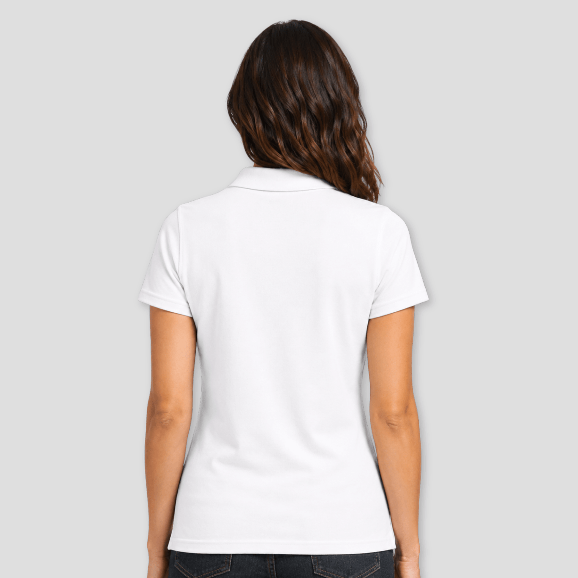 Damen Piqué Polo mit 3-Knopfleiste KrzR-DruckZone e.U.