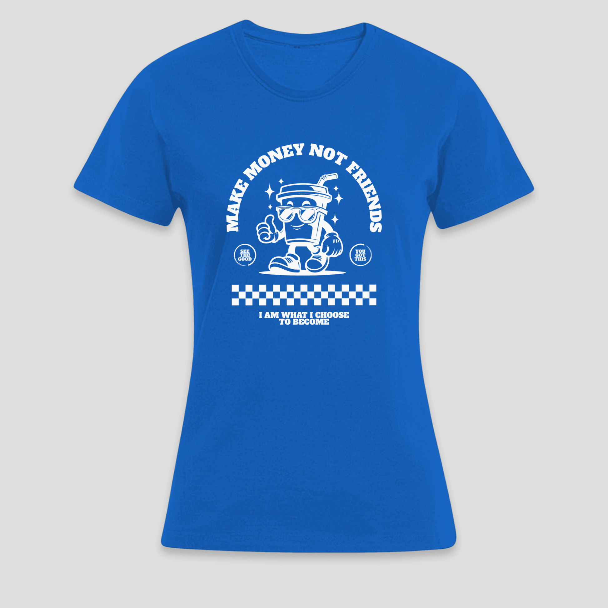 Premium T-Shirt - Make Money Not Friends | Statement Shirt KrzR DruckZone