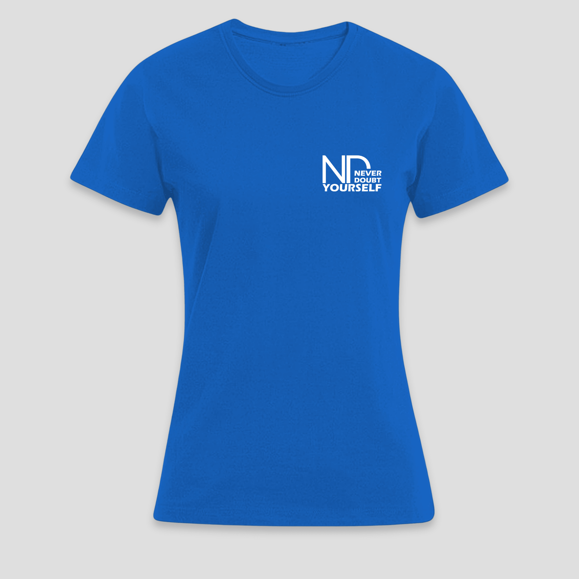 Premium T-Shirt „Never Doubt Yourself" KrzR DruckZone
