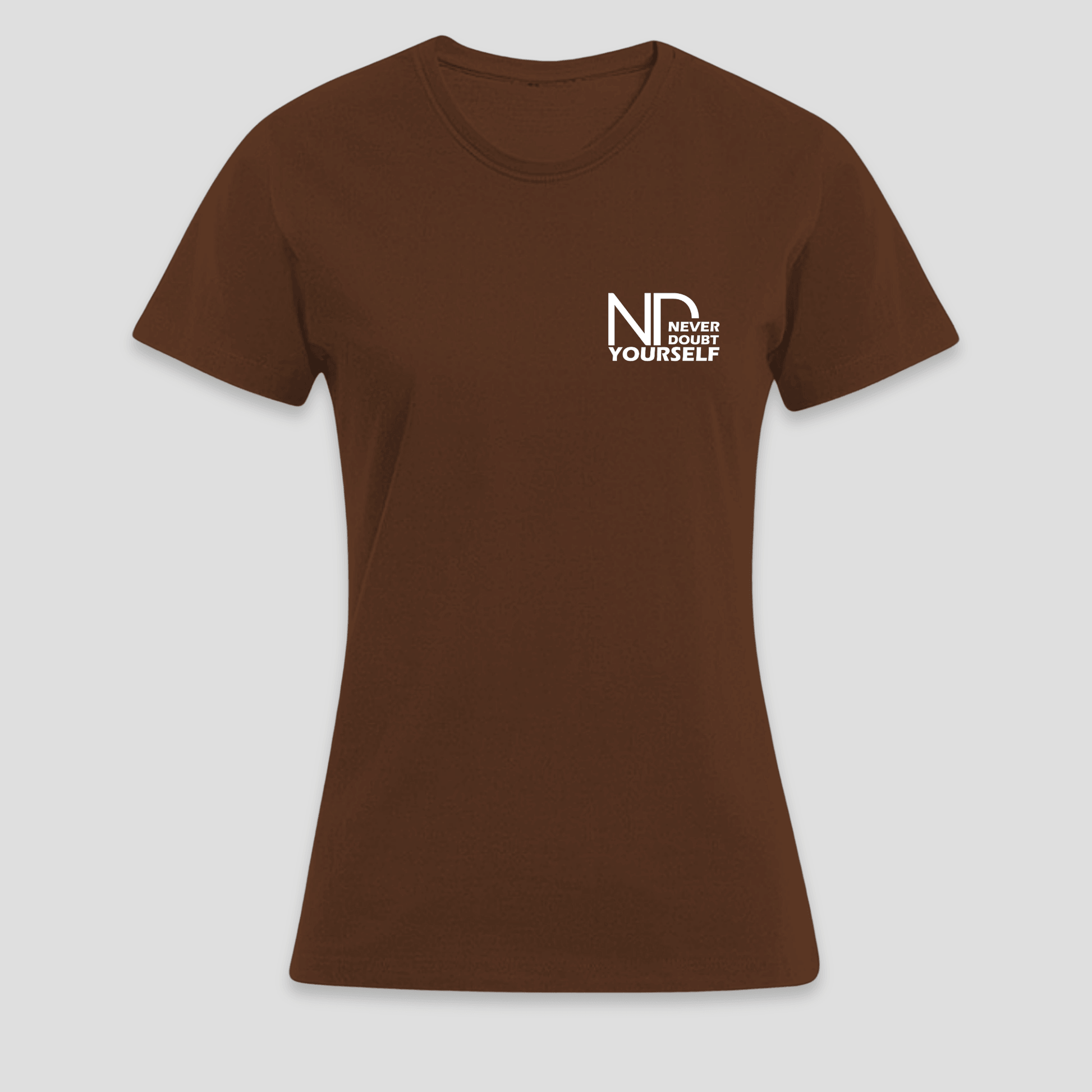 Premium T-Shirt „Never Doubt Yourself" KrzR DruckZone