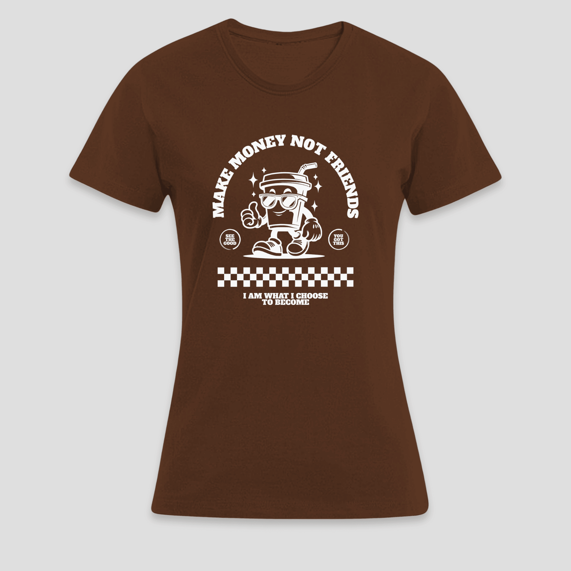 Premium T-Shirt - Make Money Not Friends | Statement Shirt KrzR DruckZone