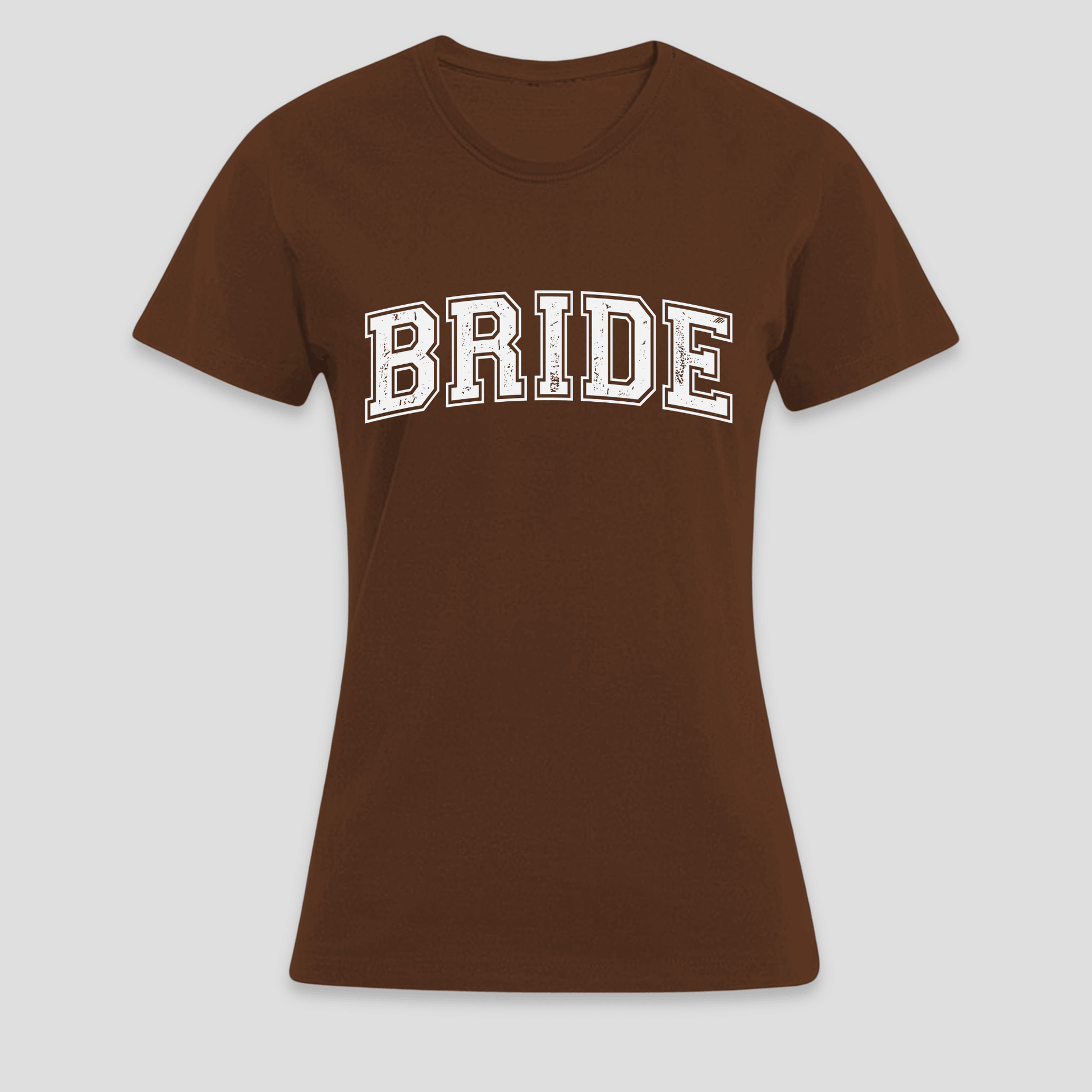 Premium T-Shirt "Bride" | Geschenk für die Braut KrzR DruckZone