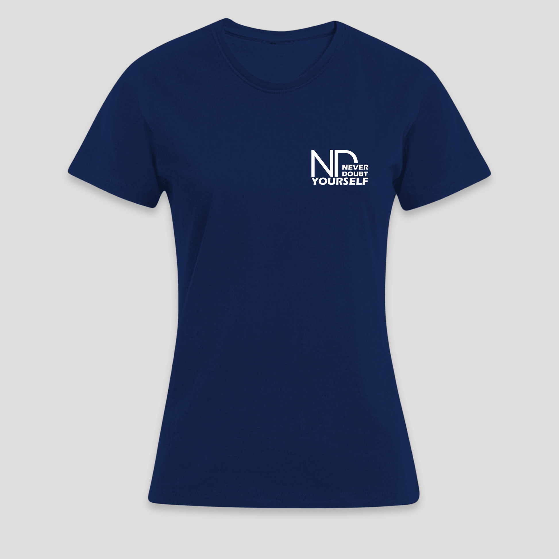 Premium T-Shirt „Never Doubt Yourself" KrzR DruckZone