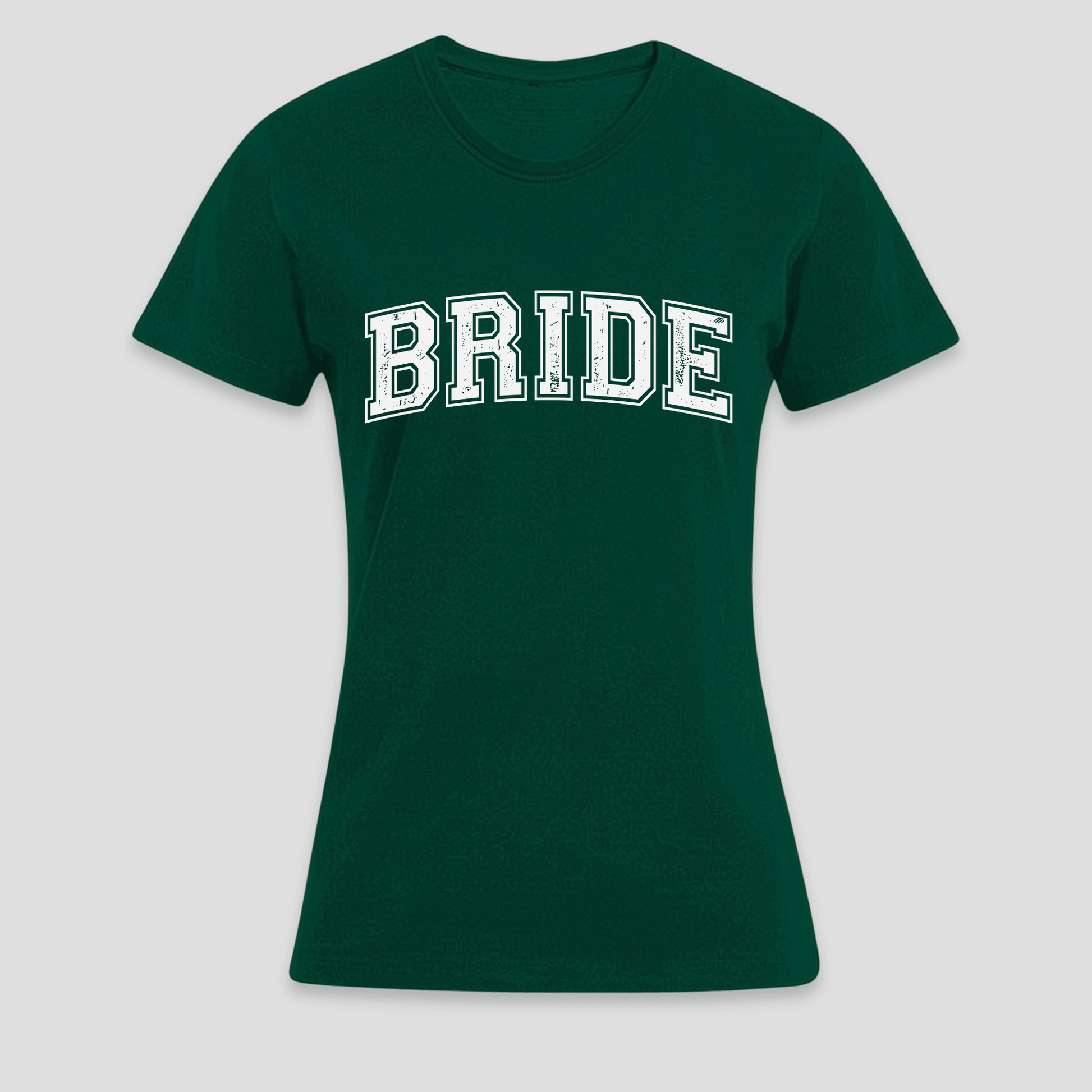 Premium T-Shirt "Bride" | Geschenk für die Braut KrzR DruckZone
