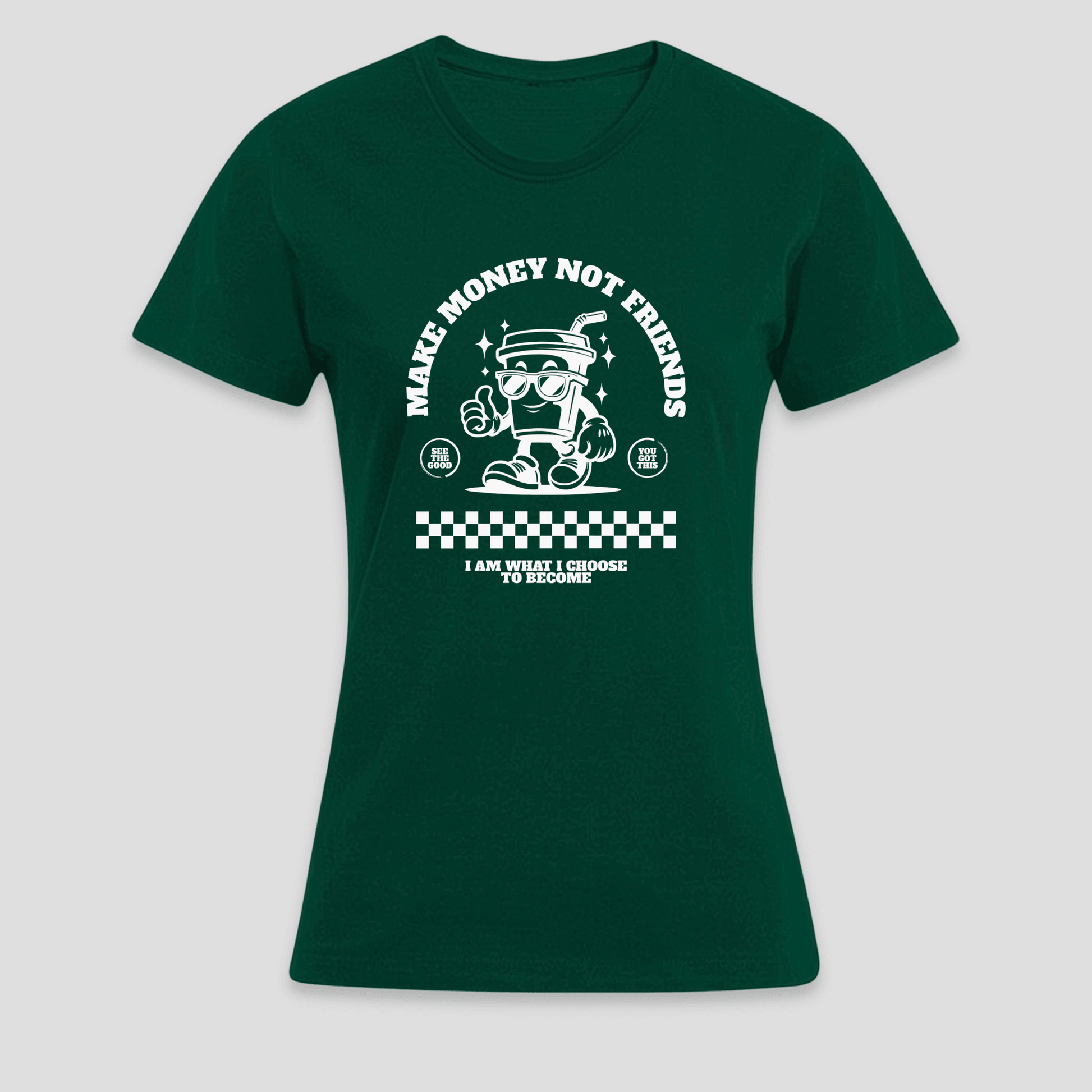 Premium T-Shirt - Make Money Not Friends | Statement Shirt KrzR DruckZone