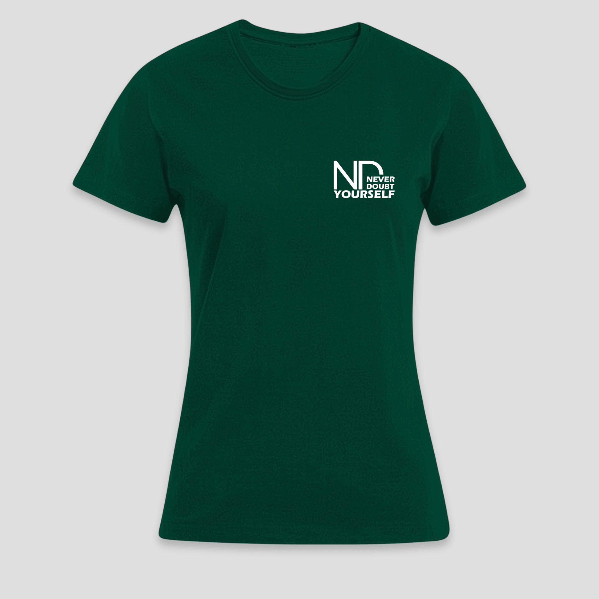Premium T-Shirt „Never Doubt Yourself" KrzR DruckZone