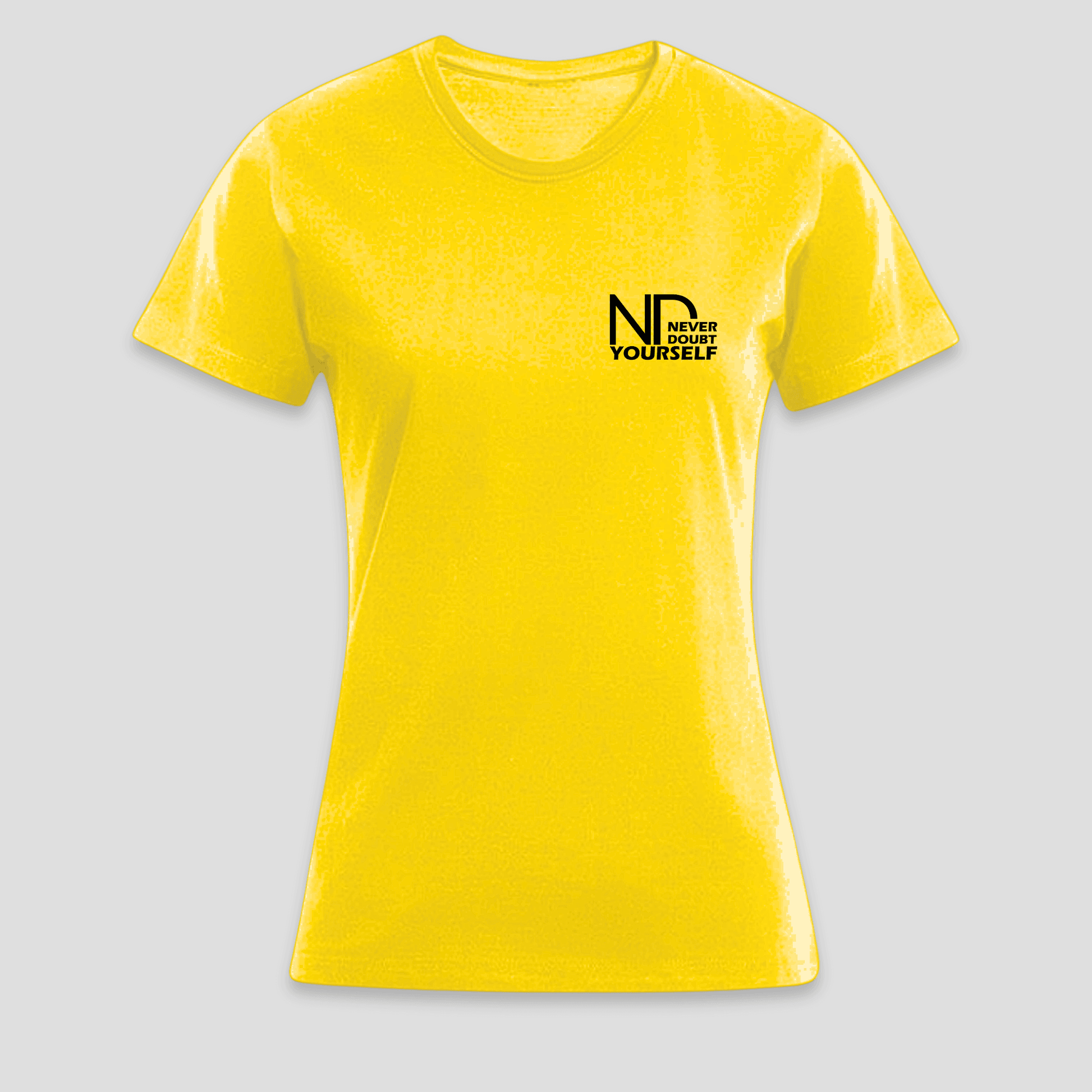 Premium T-Shirt „Never Doubt Yourself" KrzR DruckZone